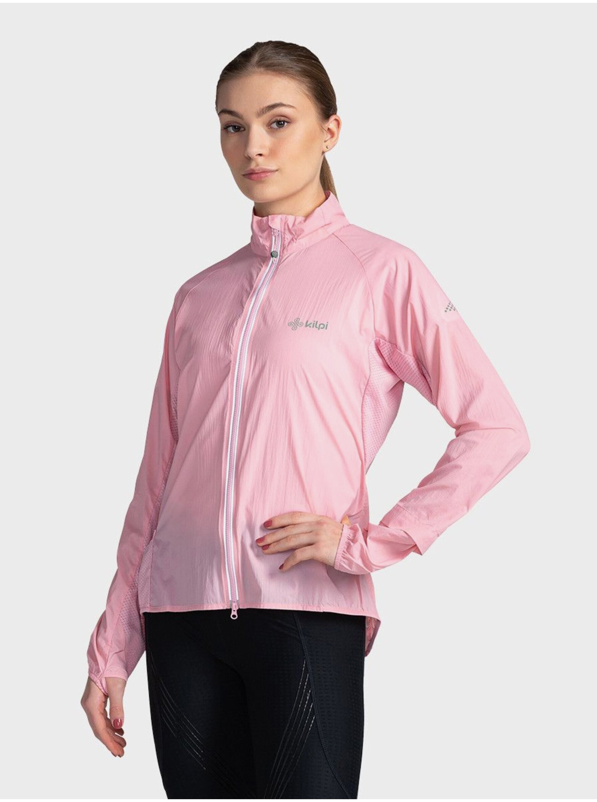 Levně Růžová dámská sportovní bunda Kilpi TIRANO