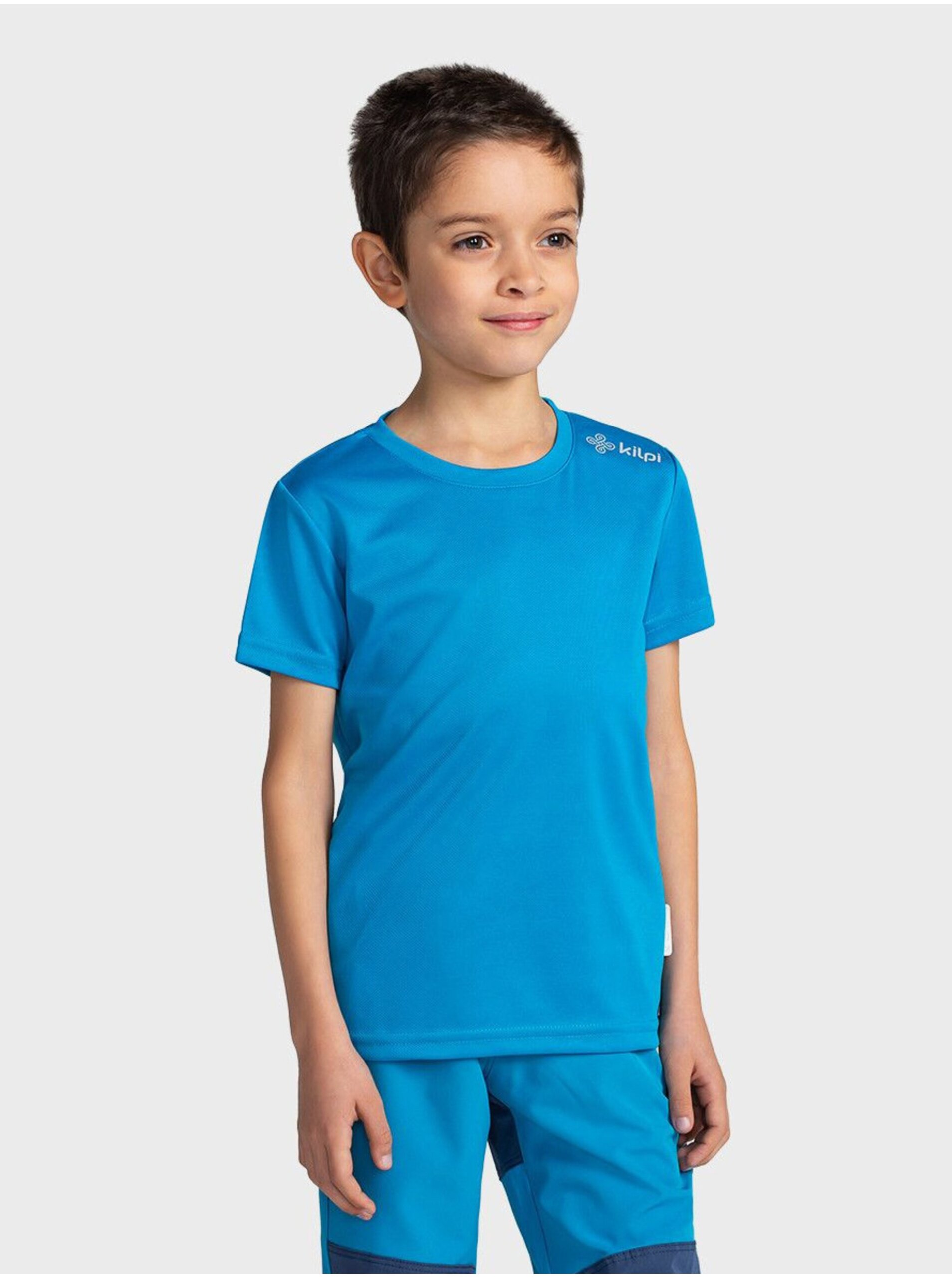 Levně Modré klučičí sportovní tričko Kilpi DIMA