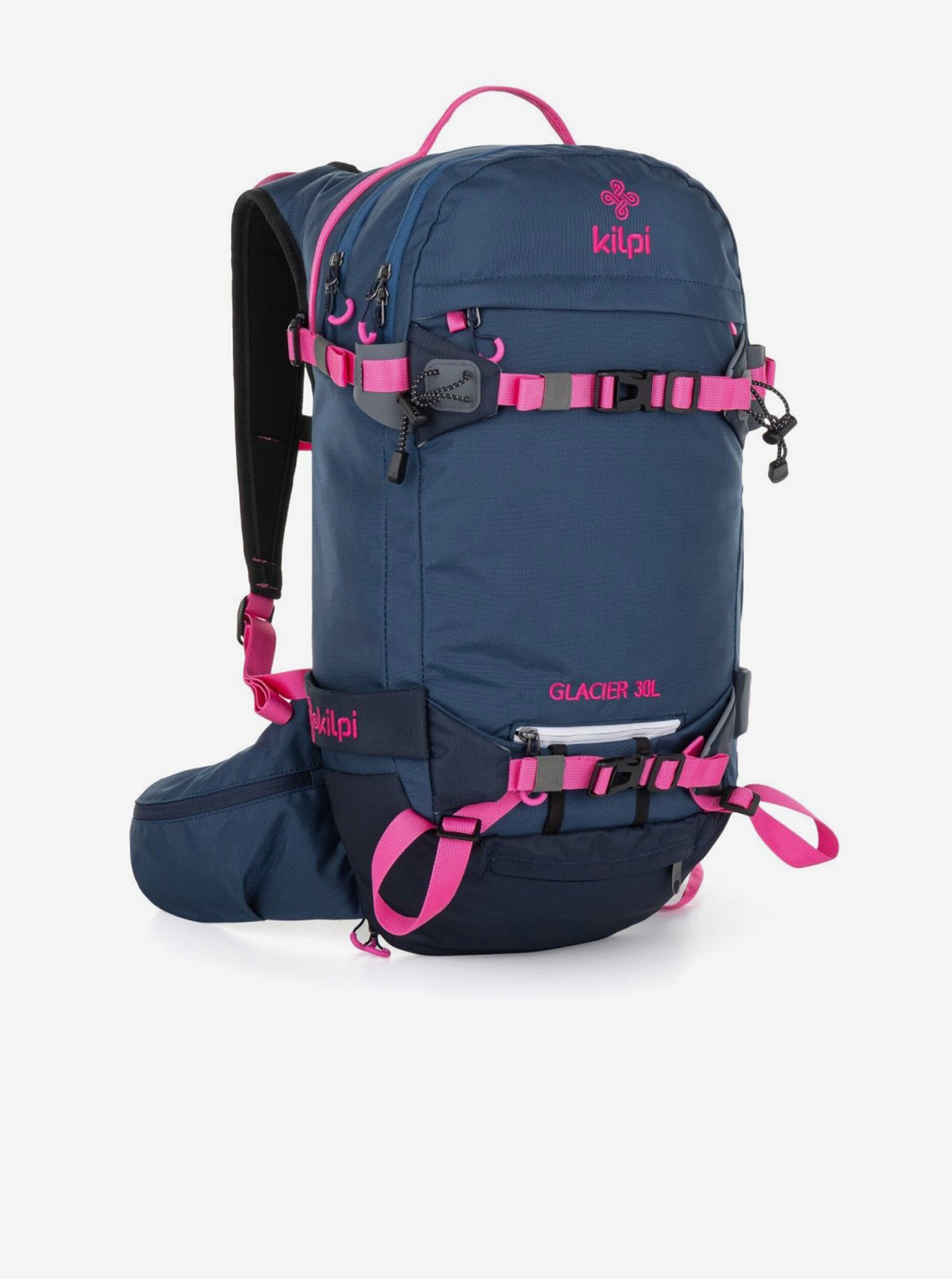 Levně Tmavě modrý dámský outdoorový batoh Kilpi GLACIER