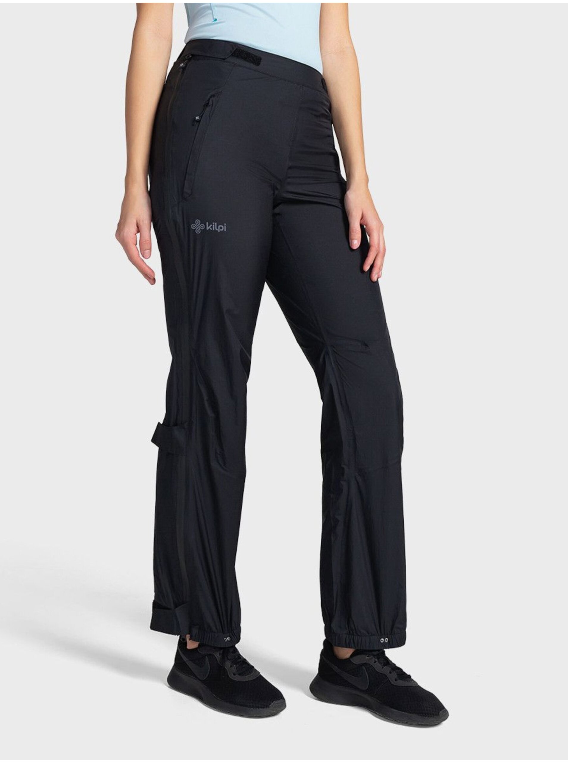 Levně Černé dámské outdoorové kalhoty Kilpi ALPIN