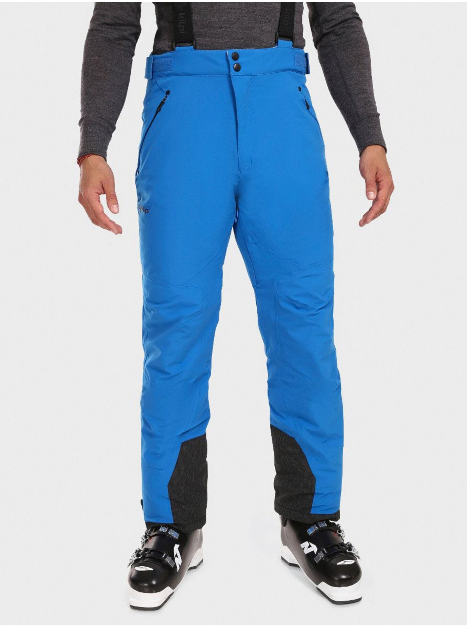Levně Modré pánské lyžařské kalhoty Kilpi METHONE
