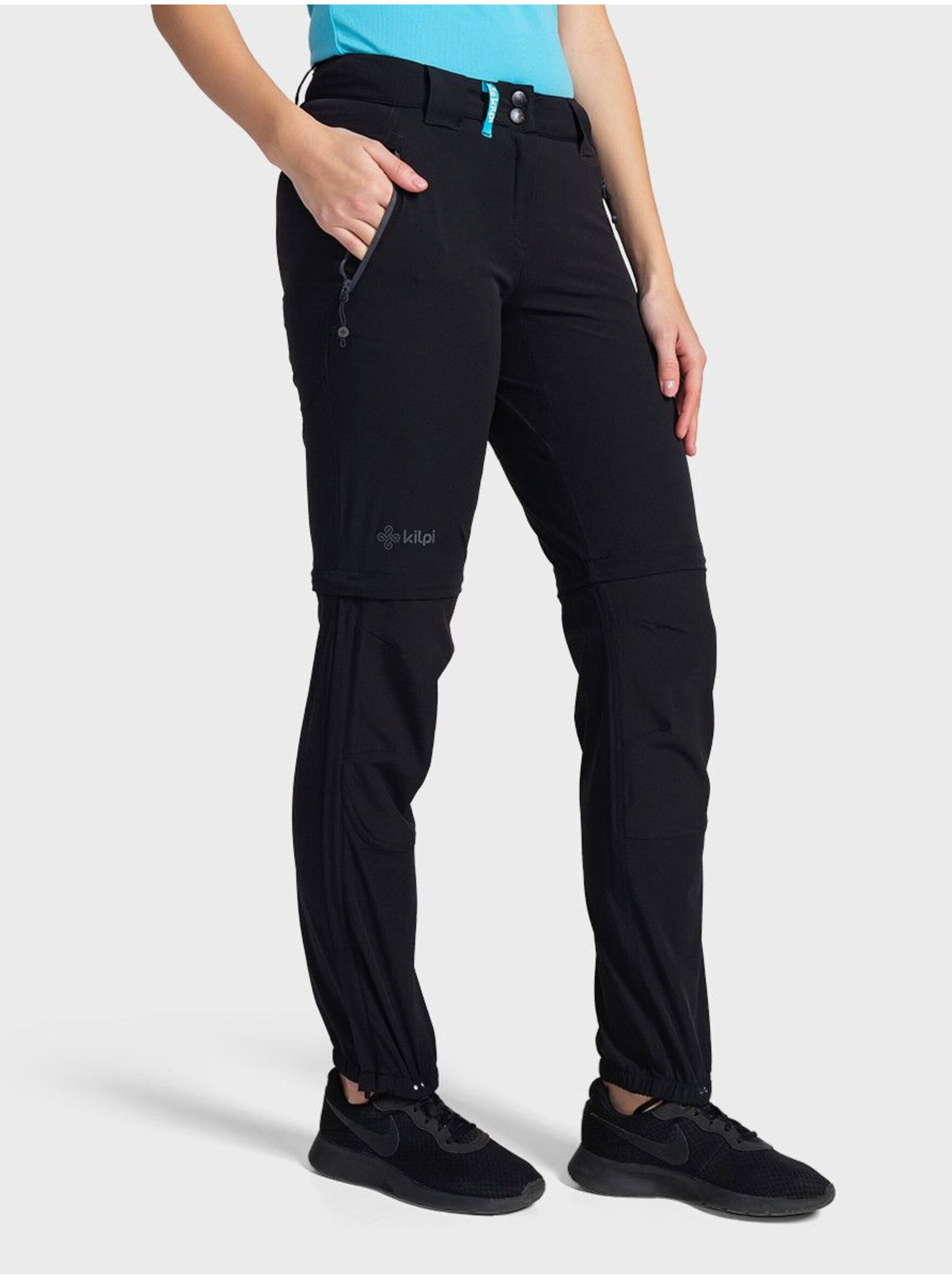 E-shop Černé dámské outdoorové kalhoty Kilpi HOSIO