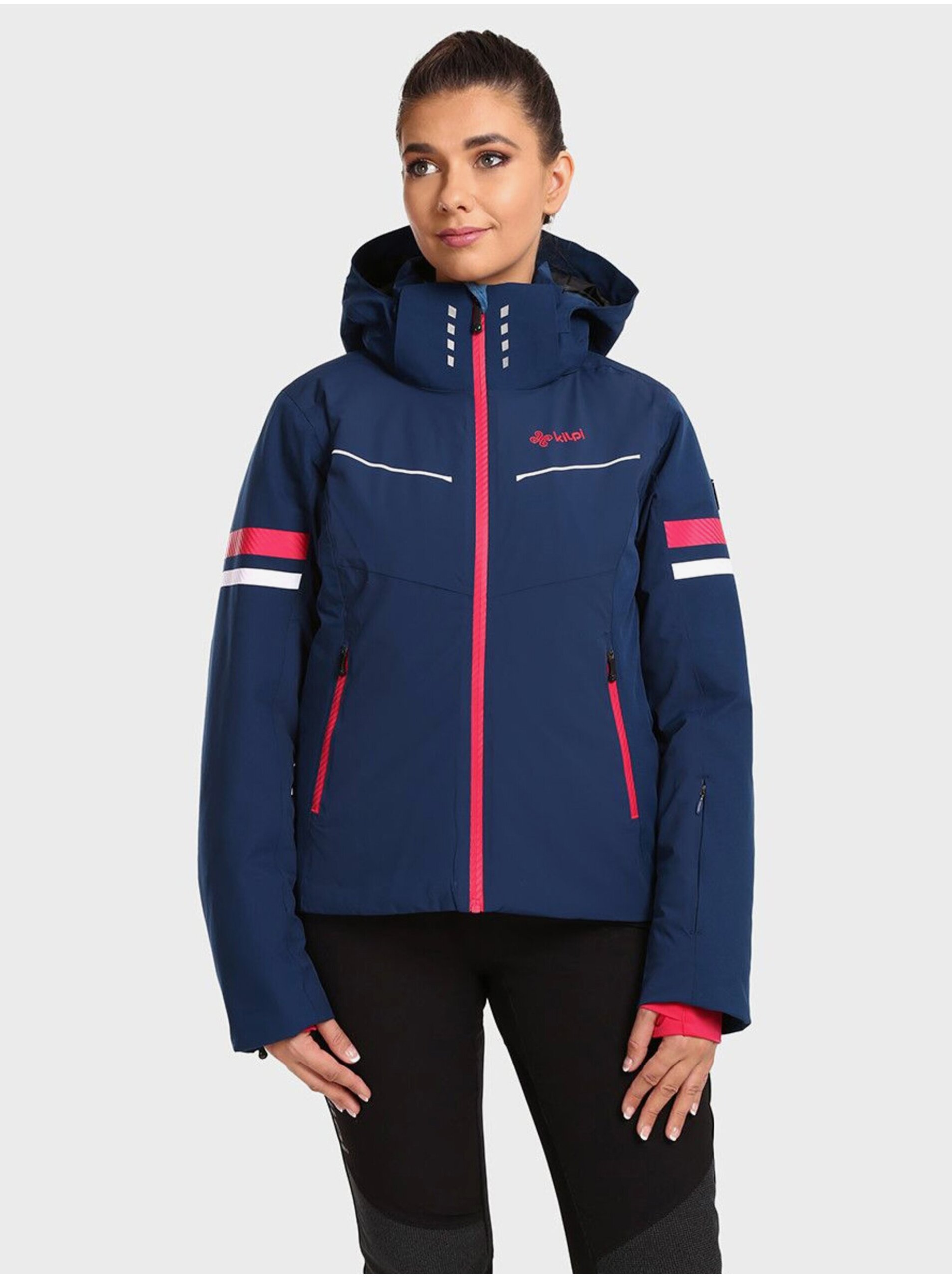 E-shop Tmavě modrá dámská lyžařská bunda Kilpi LORIEN