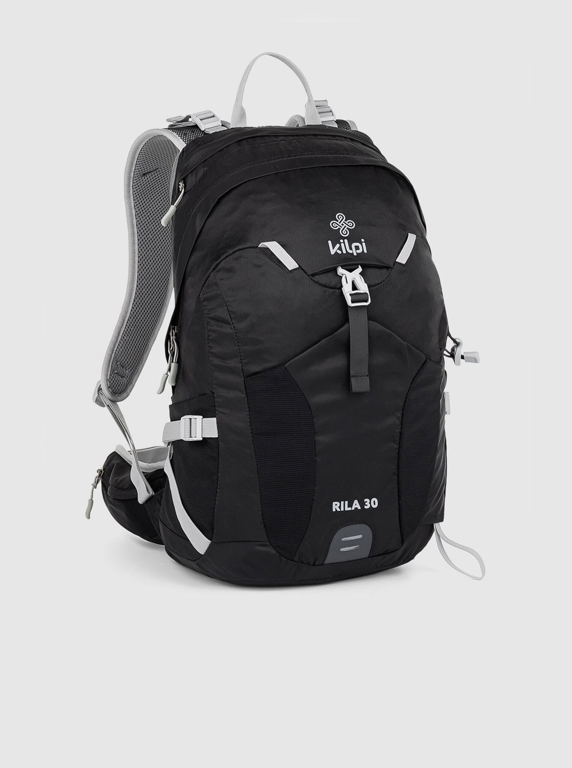 E-shop Černý unisex sportovní batoh Kilpi RILA (30 l)