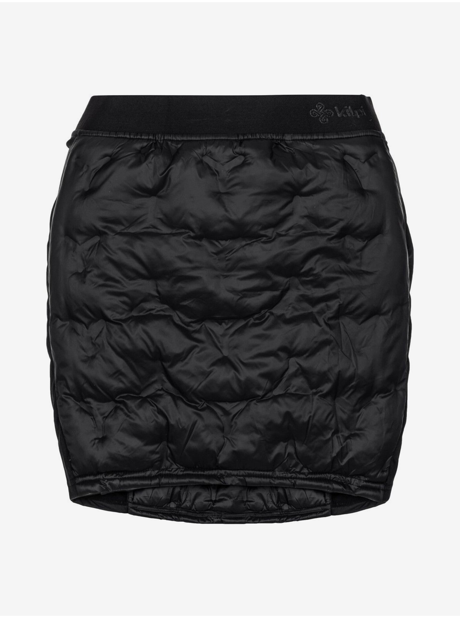 E-shop Černá dámská zimní prošívaná sukně Kilpi LIAN