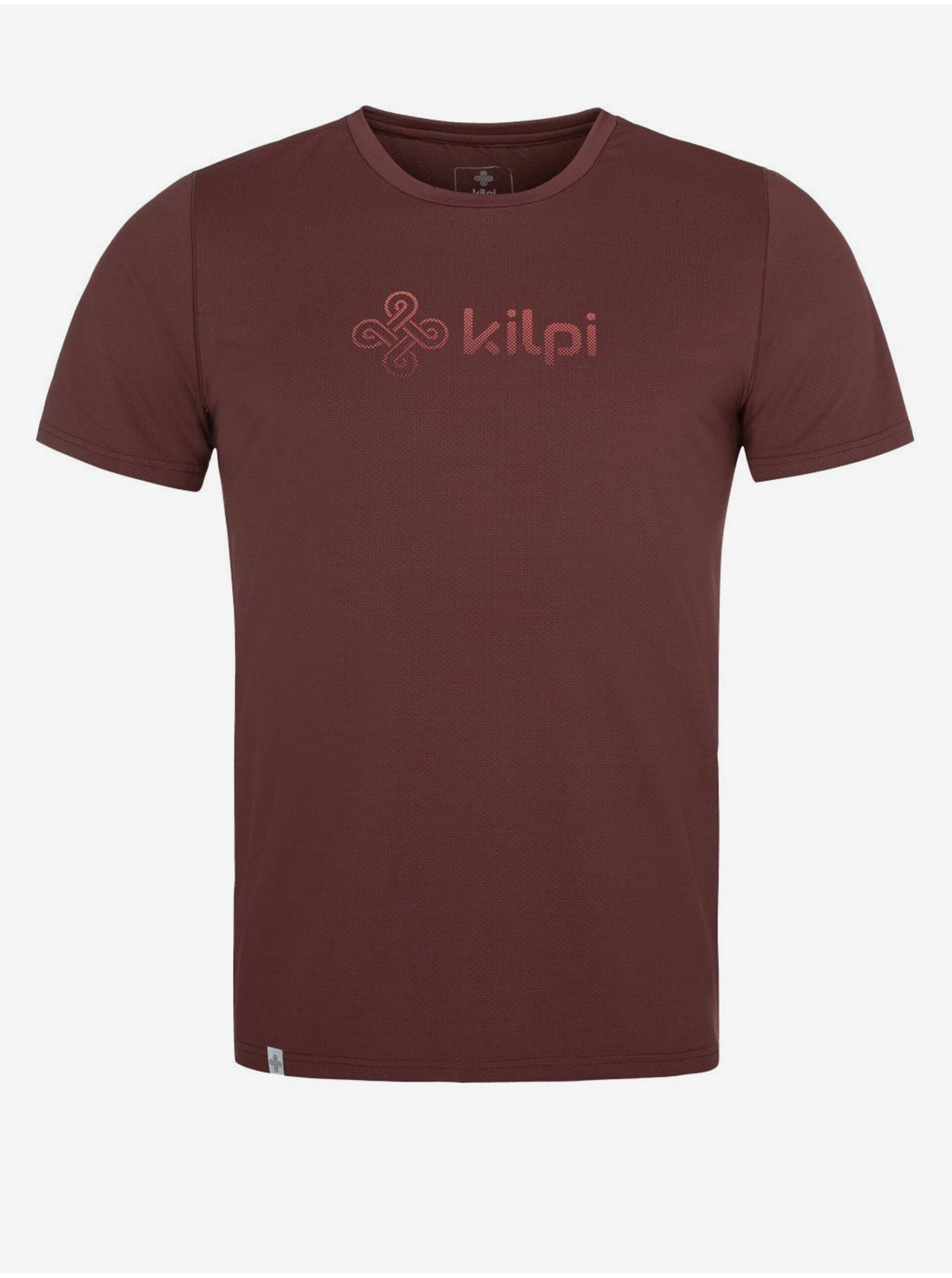 Levně Vínové pánské sportovní tričko Kilpi TODI