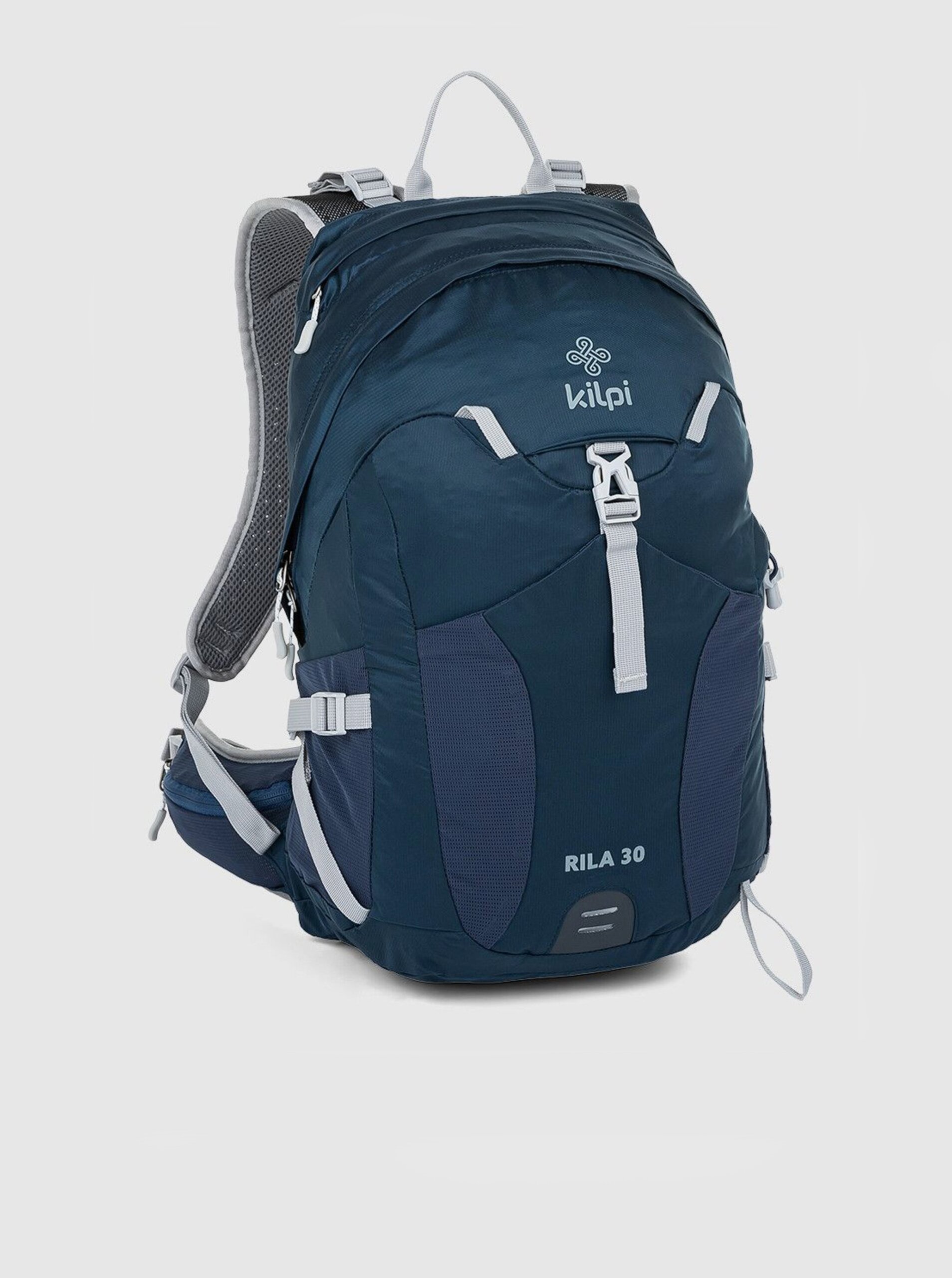 Levně Tmavě modrý unisex sportovní batoh Kilpi RILA (30 l)