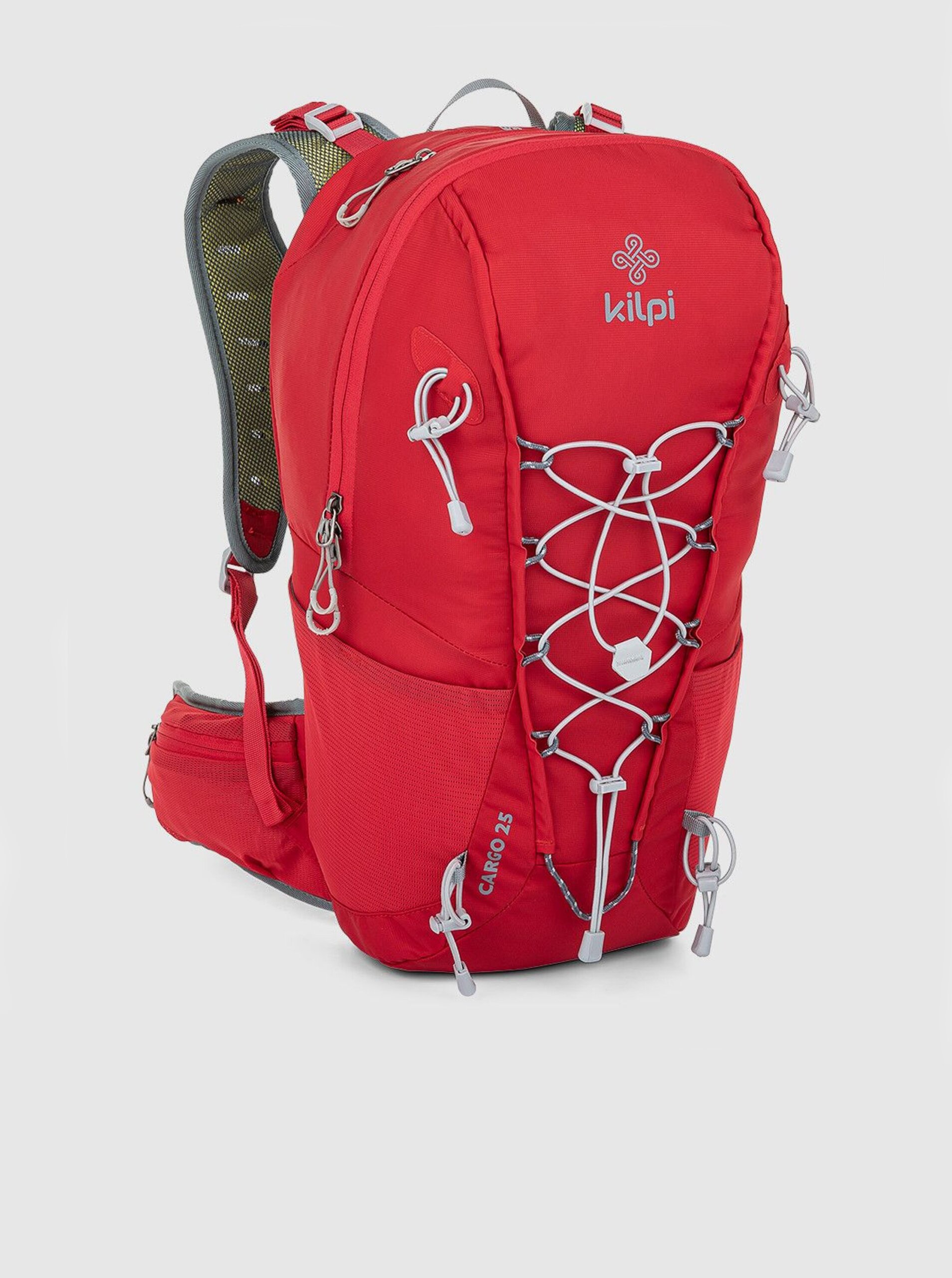 Lacno Červený unisex športový ruksak Kilpi CARGO (25 l)