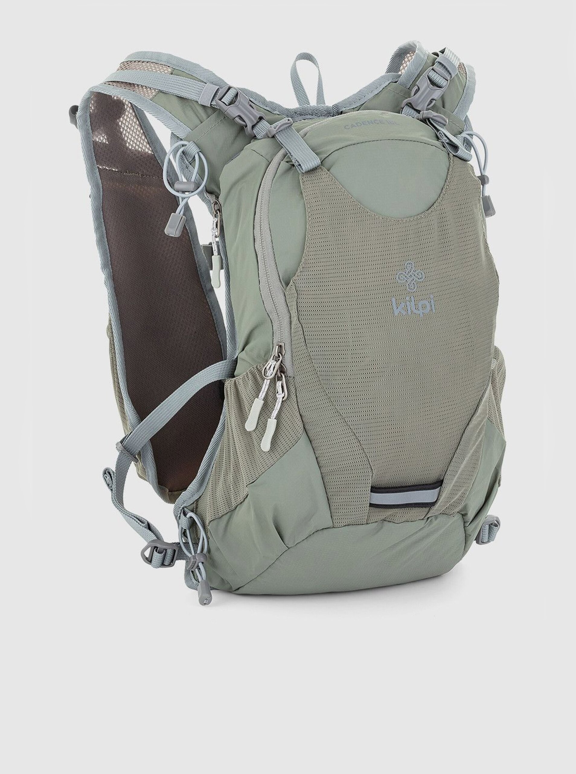 Levně Zelený unisex sportovní batoh Kilpi CADENCE (10 l)