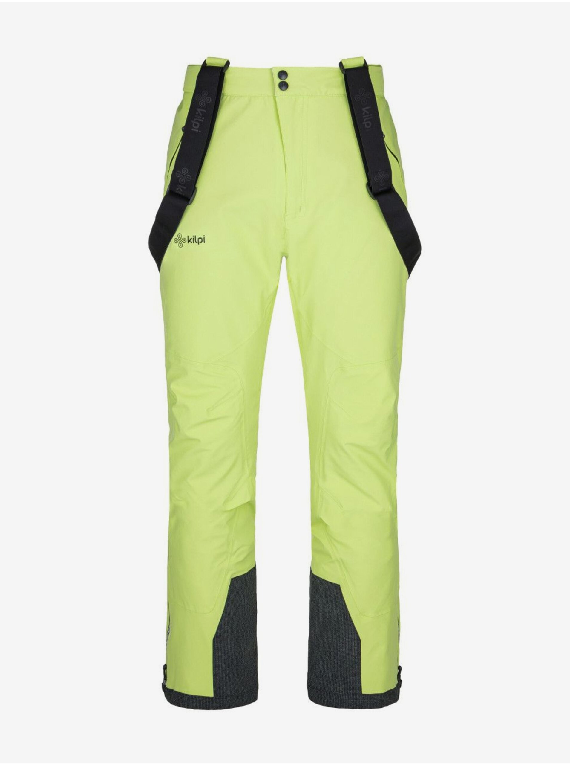 Lacno Svetlozelené pánske lyžiarske nohavice Kilpi METHONE