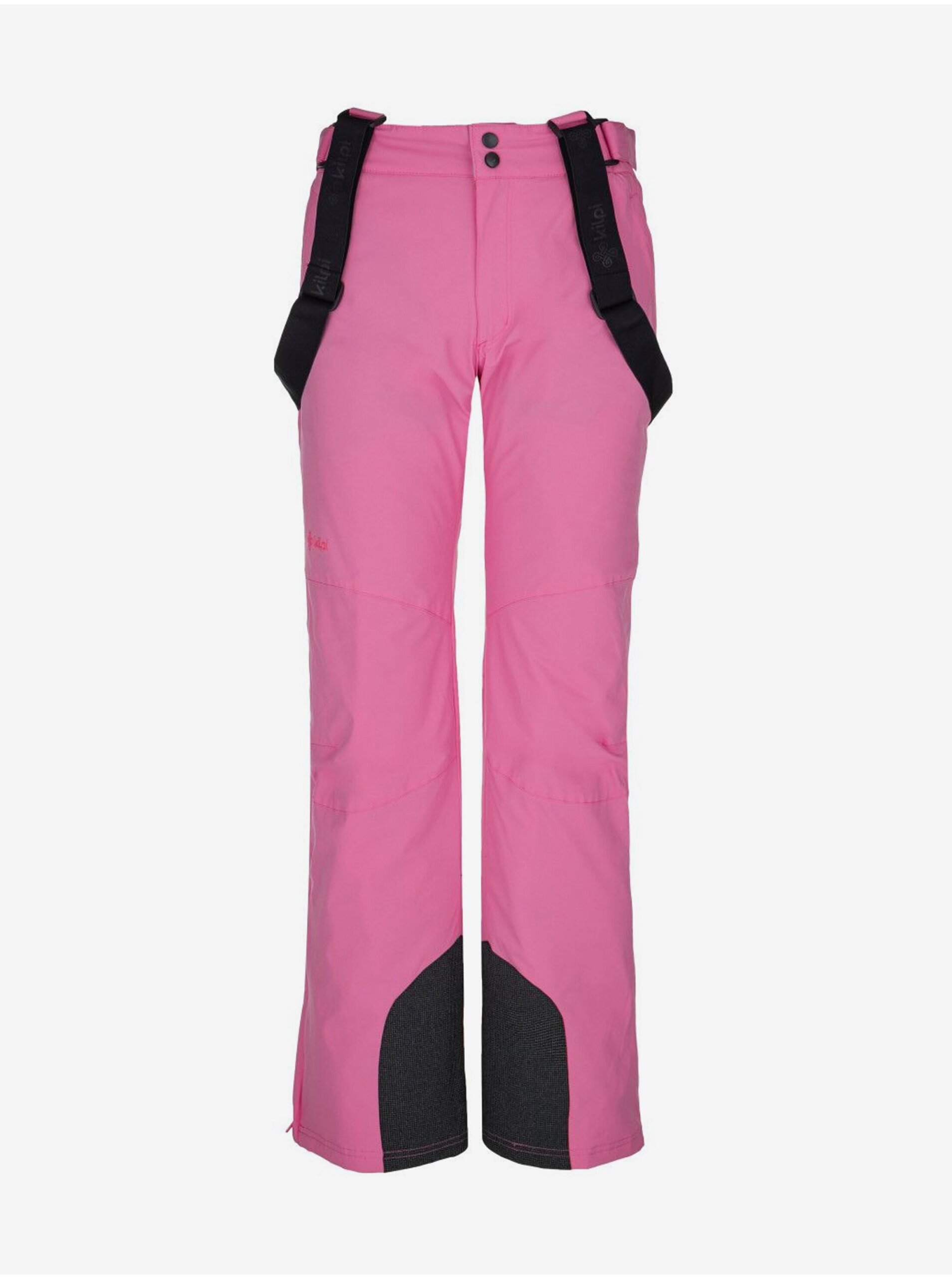 Lacno Ružové dámske lyžiarske nohavice Kilpi ELARE