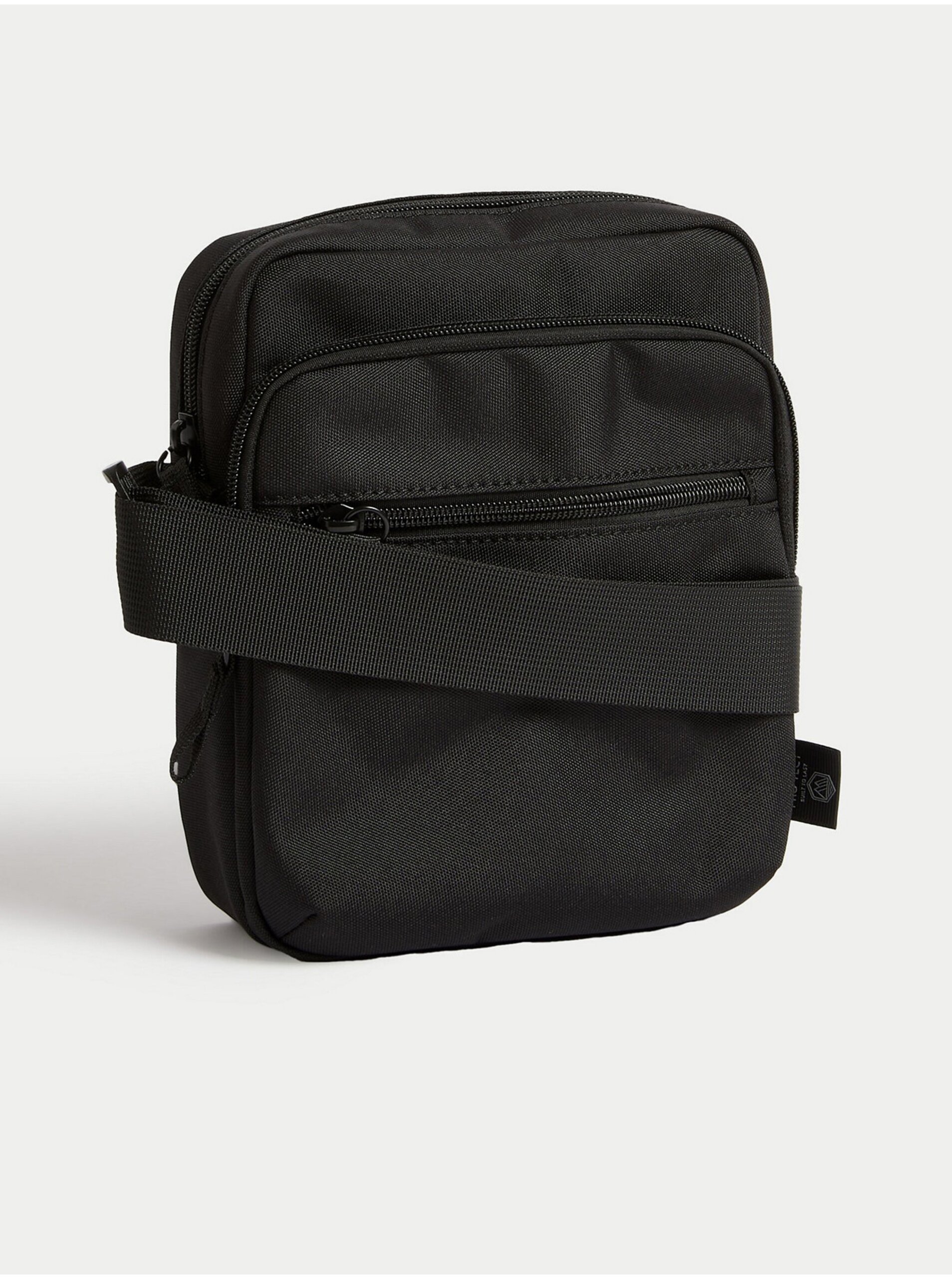 Levně Černá pánská taška přes rameno Marks & Spencer