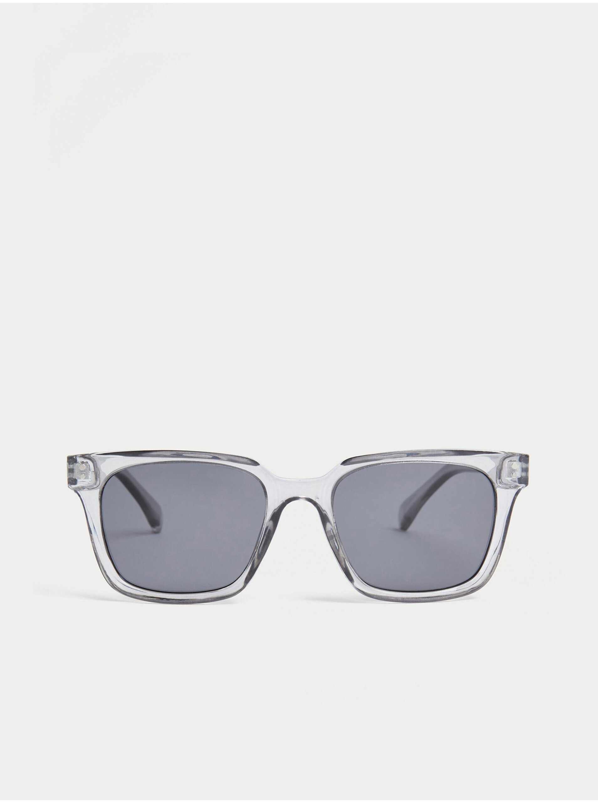 Levně Světle šedé pánské sluneční brýle Marks & Spencer