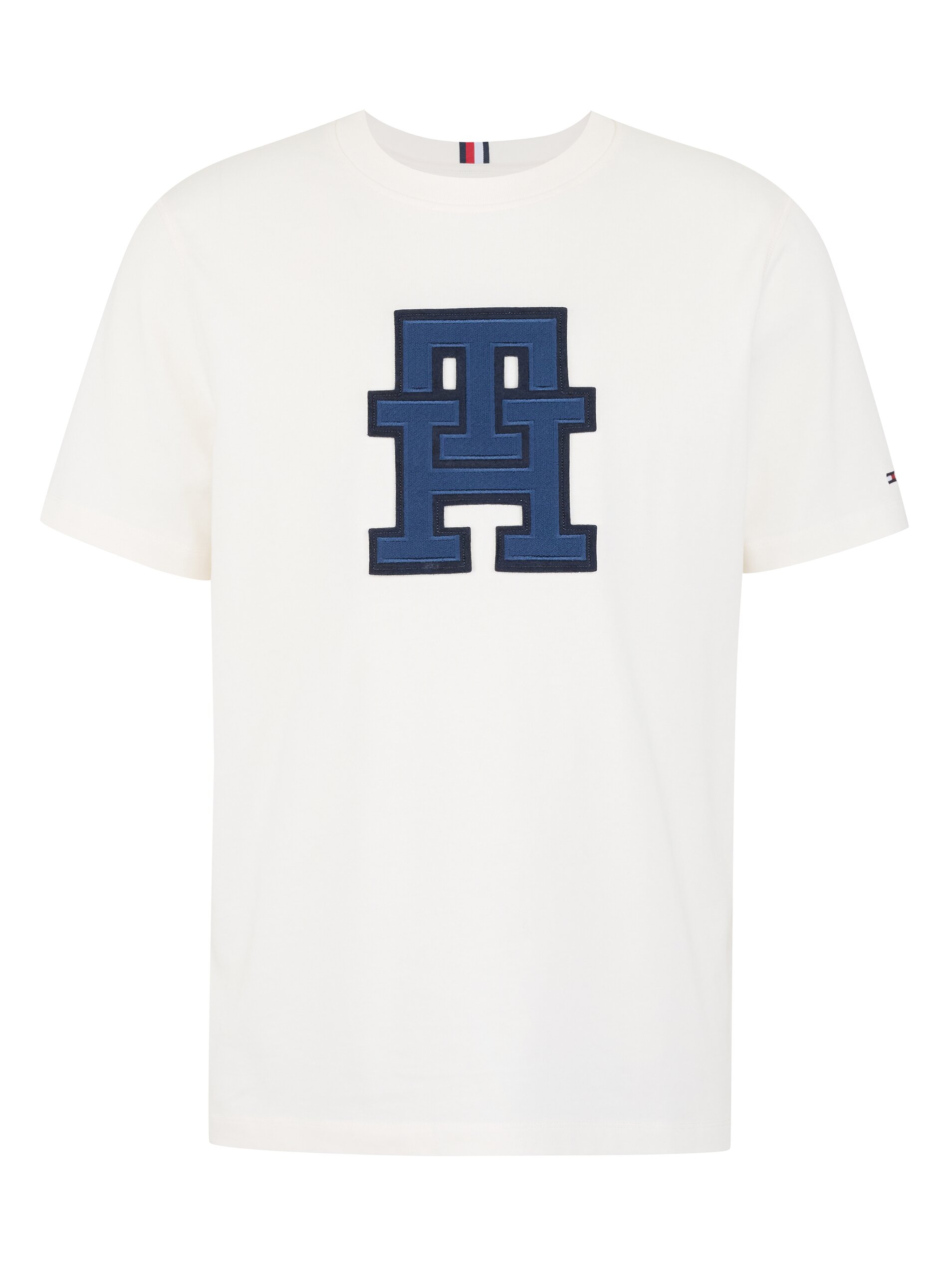 E-shop Bílé pánské tričko Tommy Hilfiger