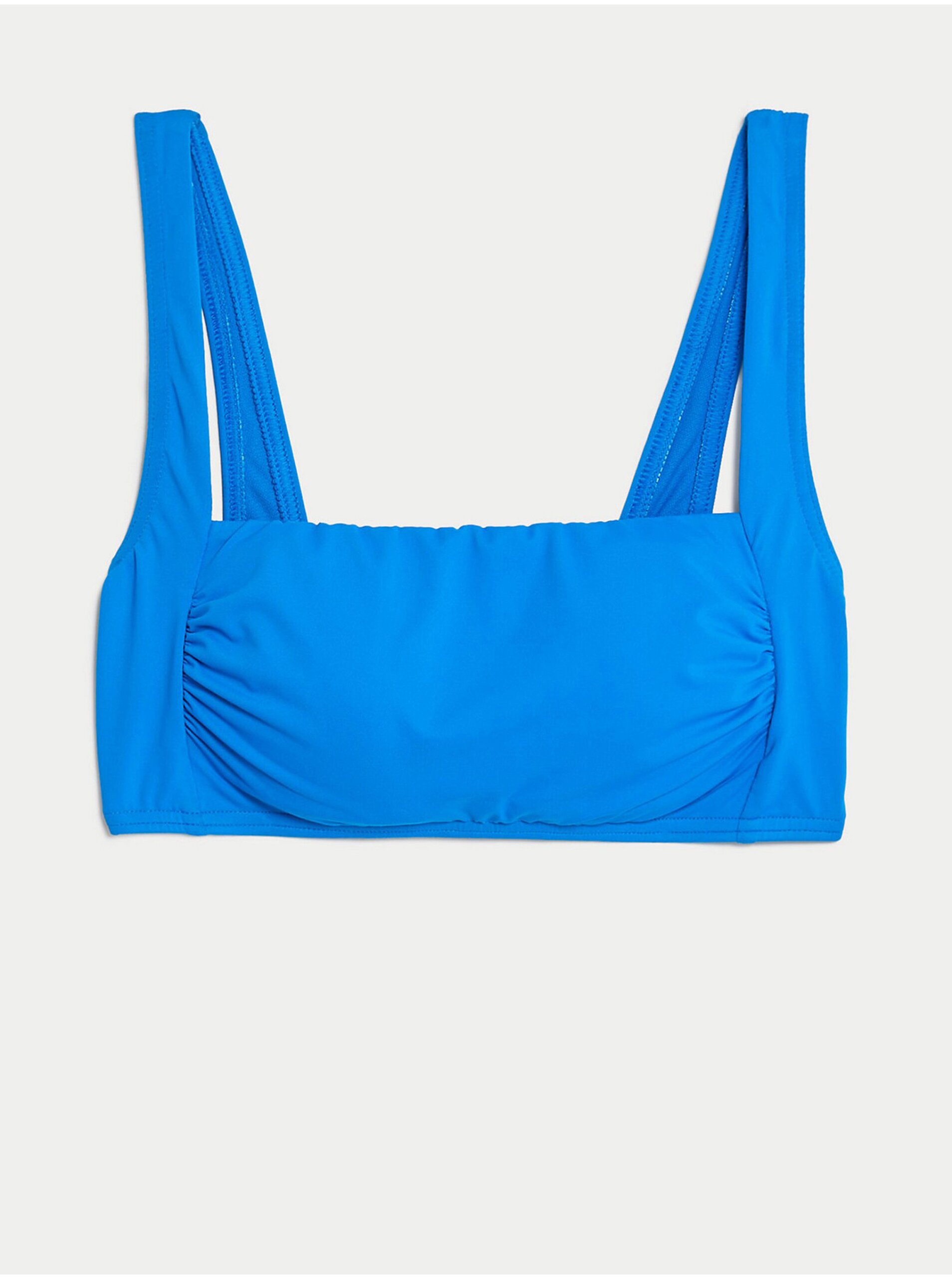 E-shop Modrý dámský horní díl plavek s vycpávkami Marks & Spencer