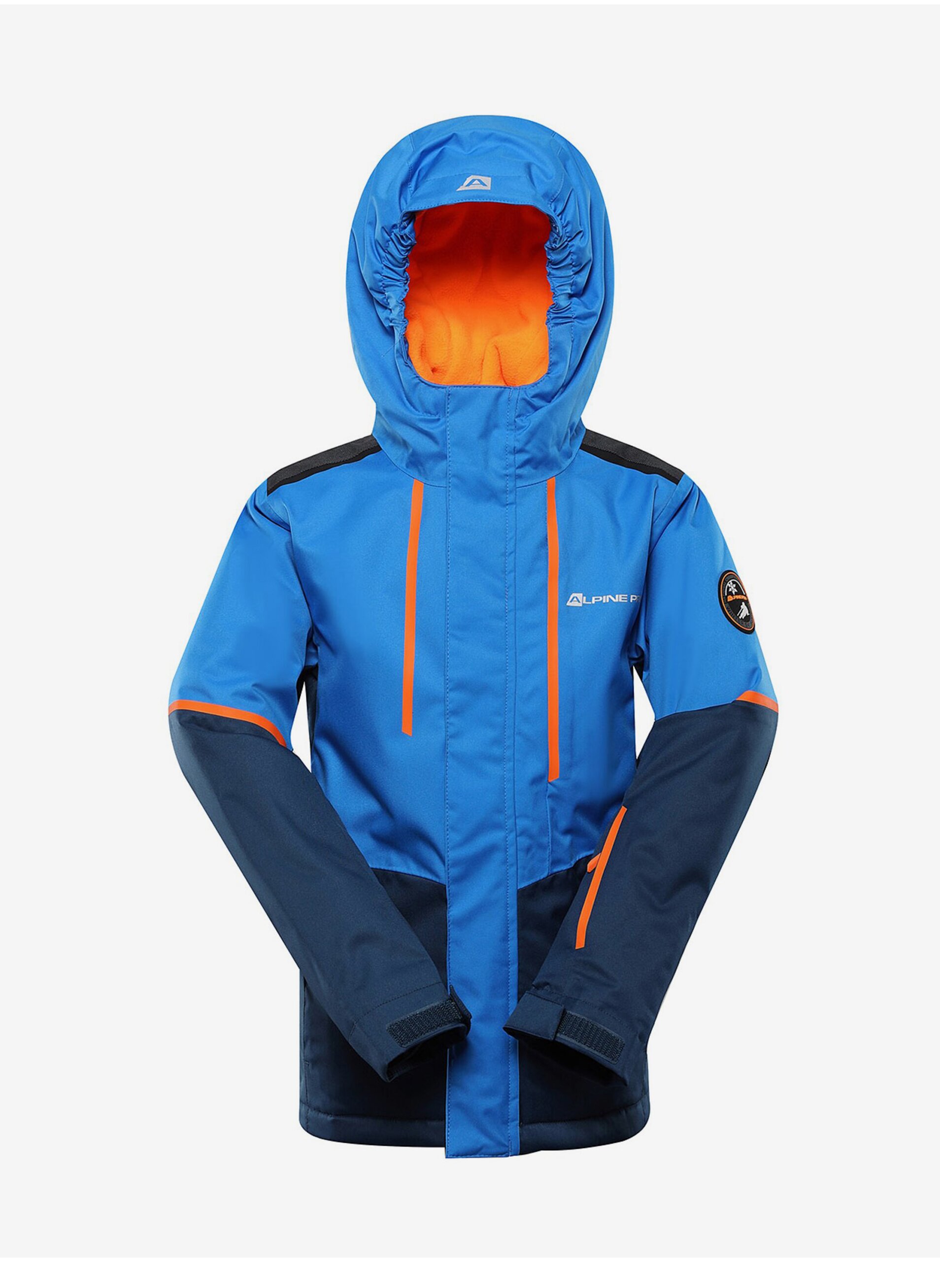 Levně Modrá dětská lyžařská bunda s membránou PTX ALPINE PRO Zaribo