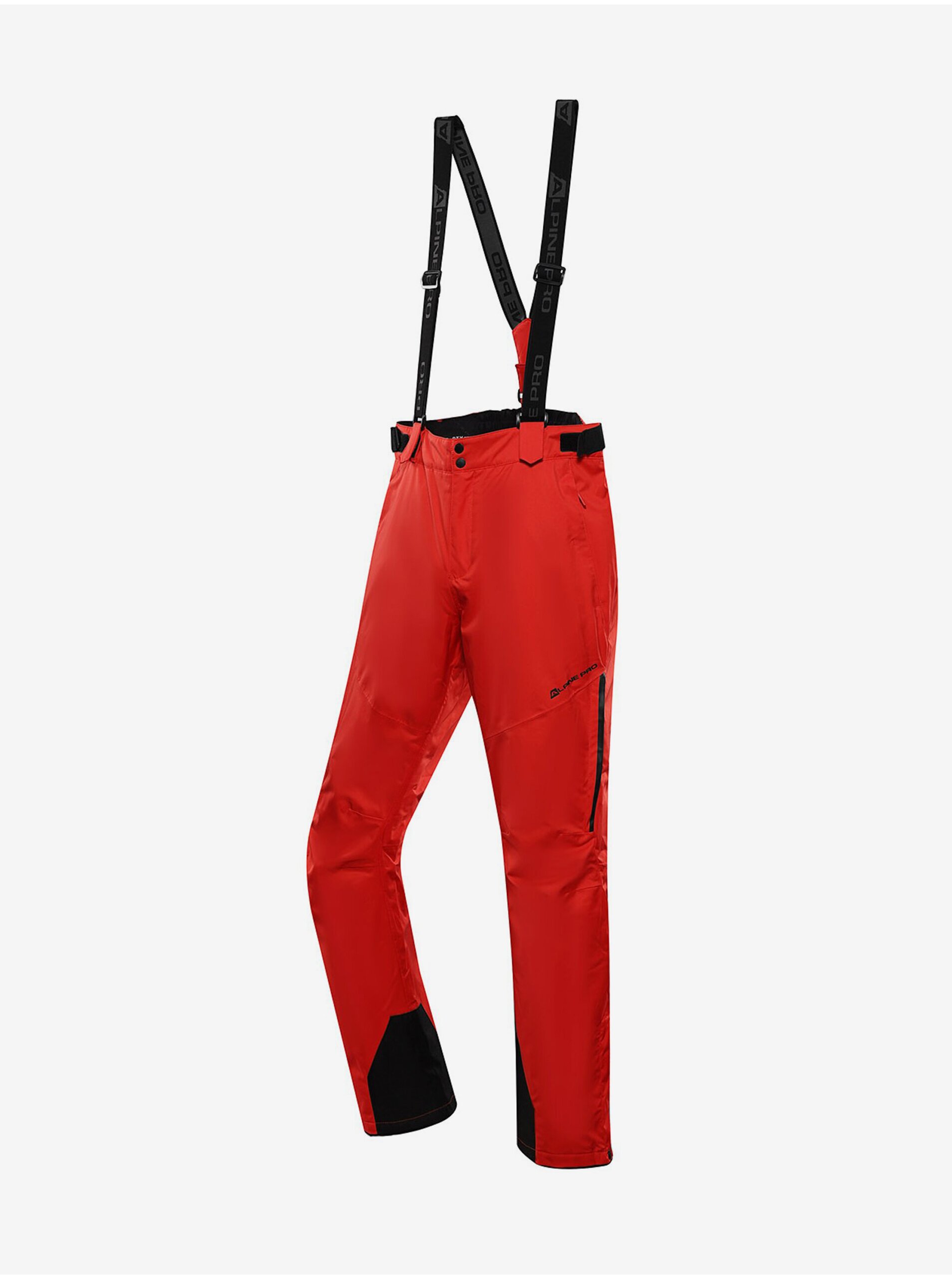 Lacno Červené pánske lyžiarske nohavice s membránou PTX ALPINE PRE Osag