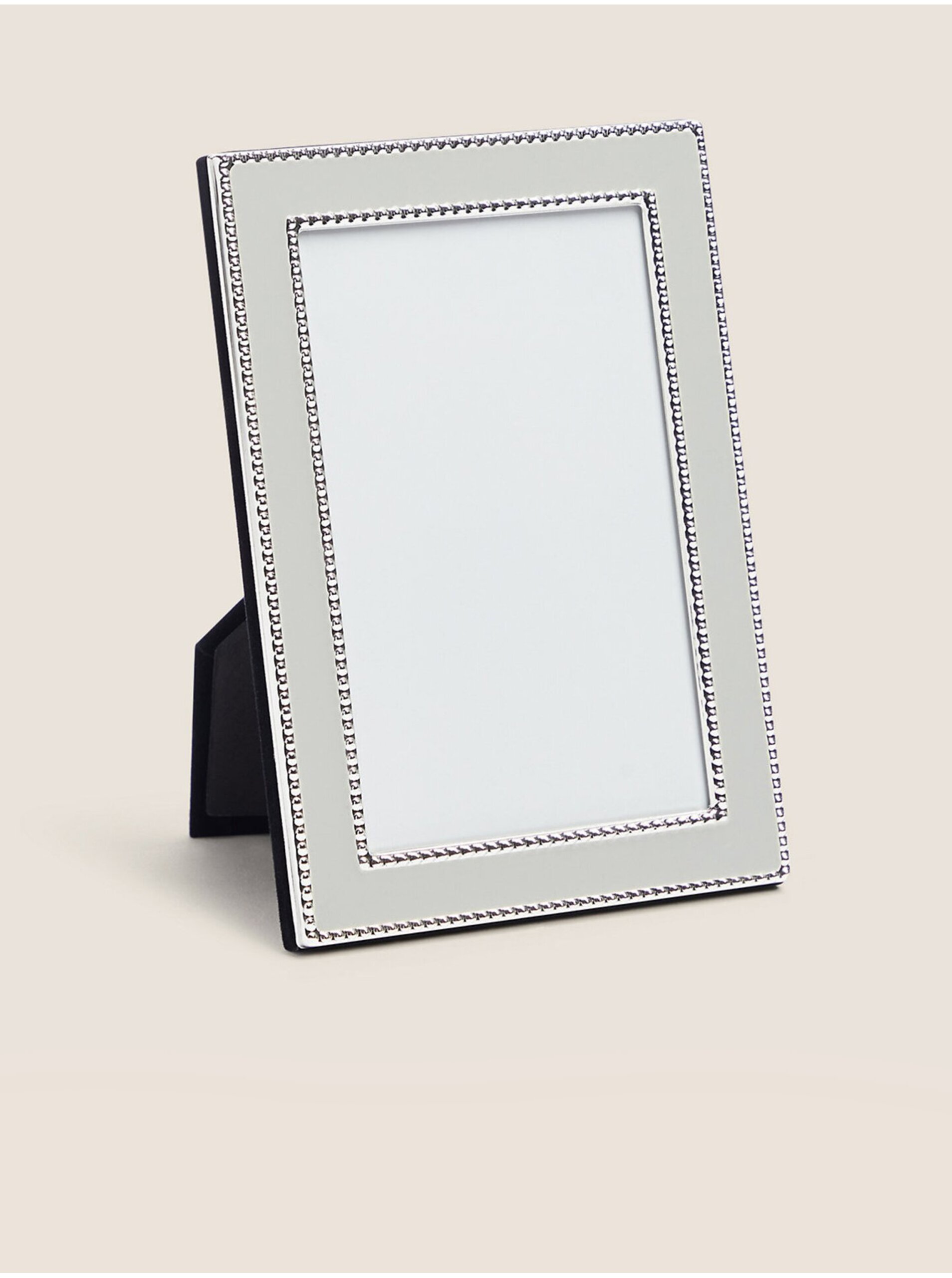 Levně Šedý fotorámeček s ozdobnými kamínky Marks & Spencer Mia (10 x 25 cm)
