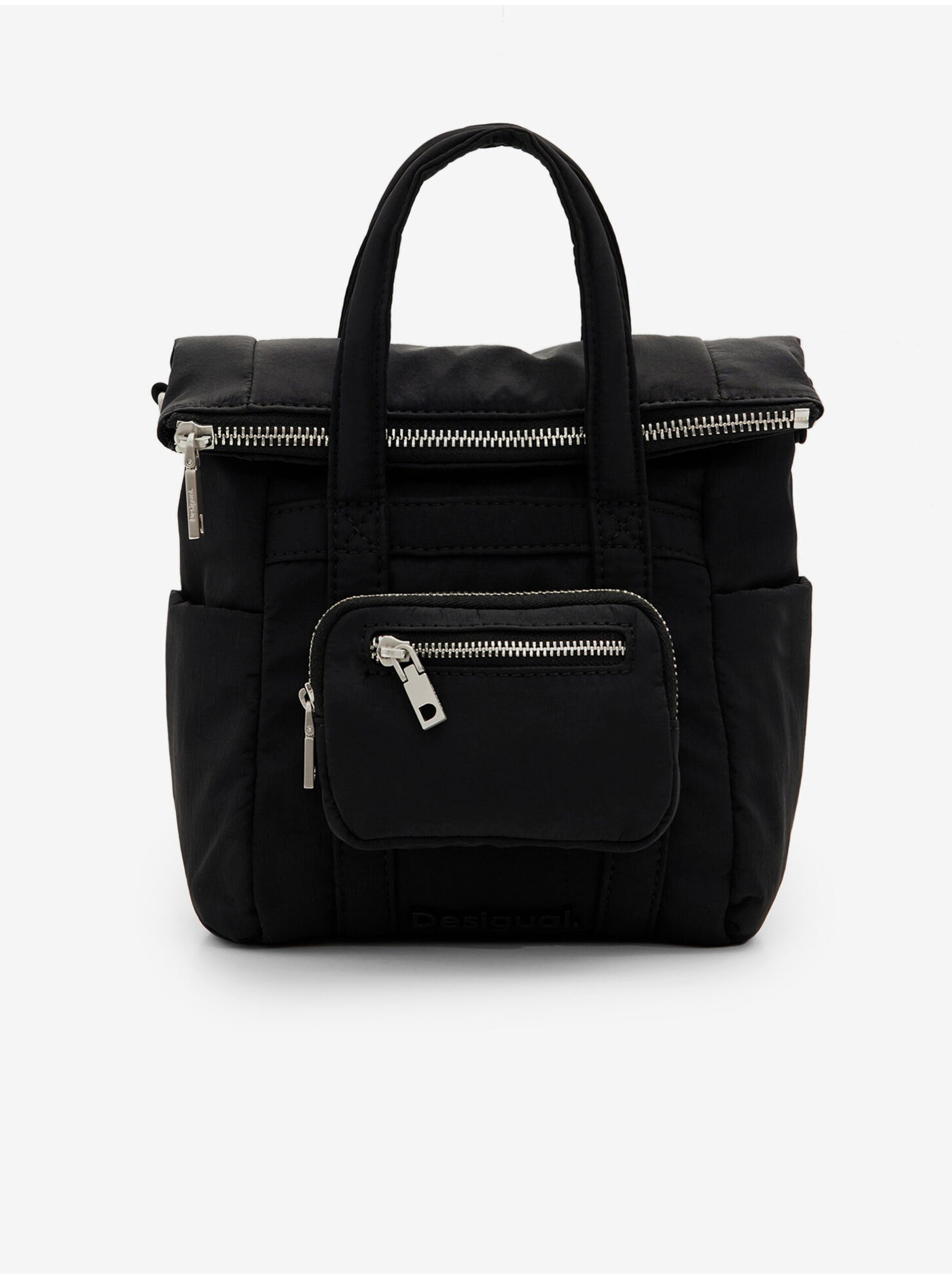 E-shop Čierna dámska kabelka / batoh Desigual Basic Modular Voyager Micro