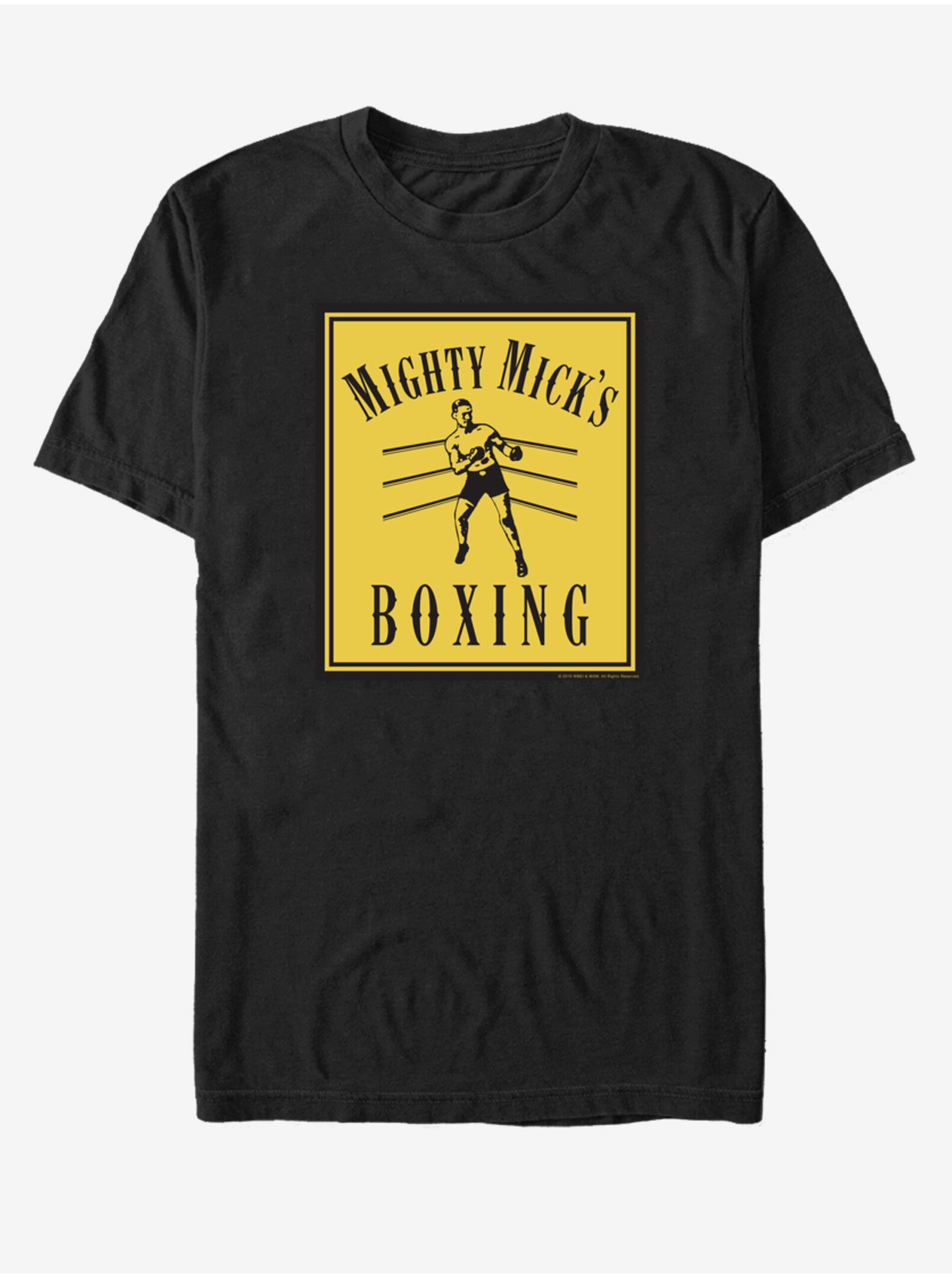 Levně Černé unisex tričko ZOOT.Fan MGM Mighty Micks color