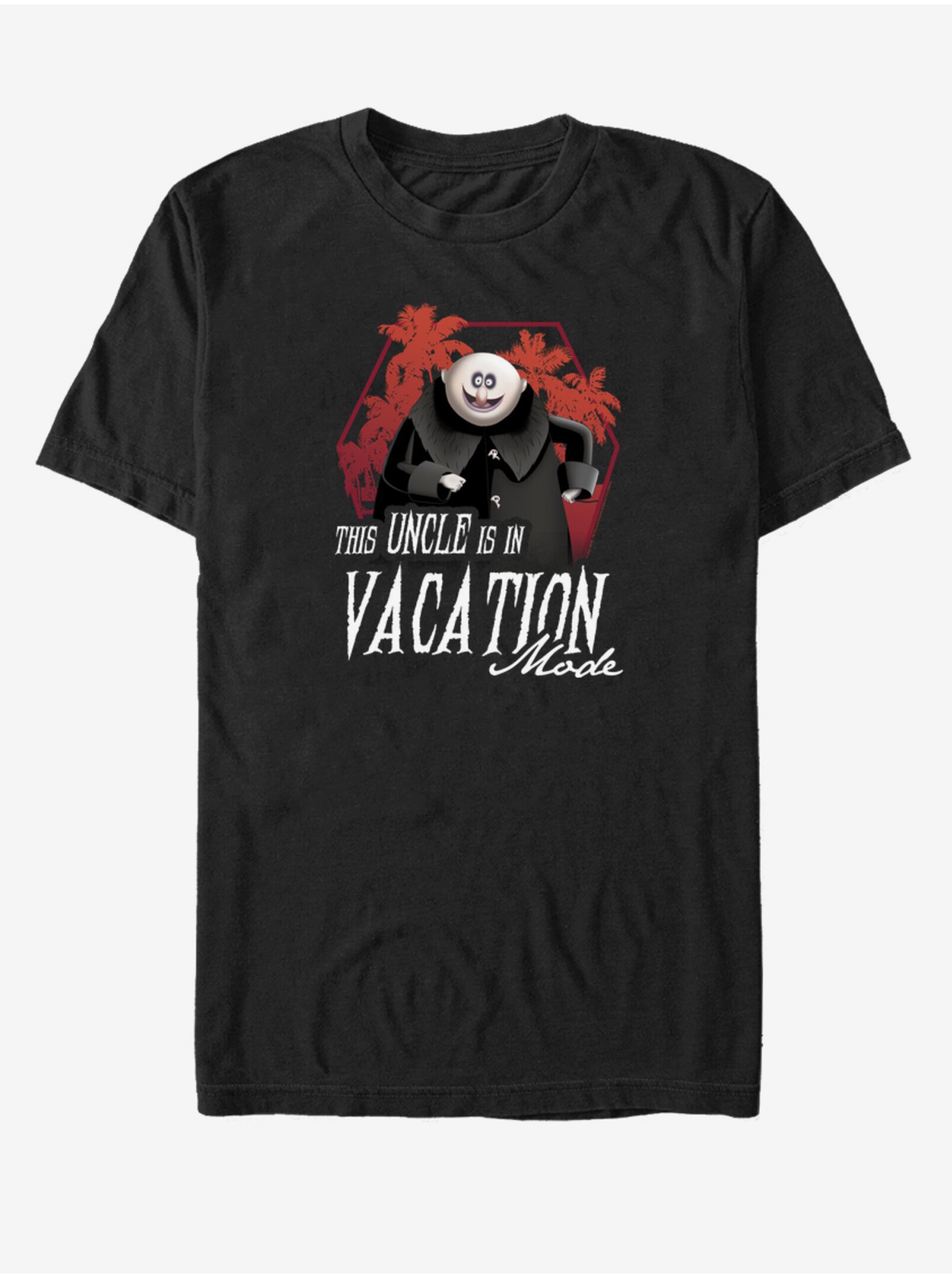Levně Černé unisex tričko ZOOT.Fan MGM Uncle Vaca Mode