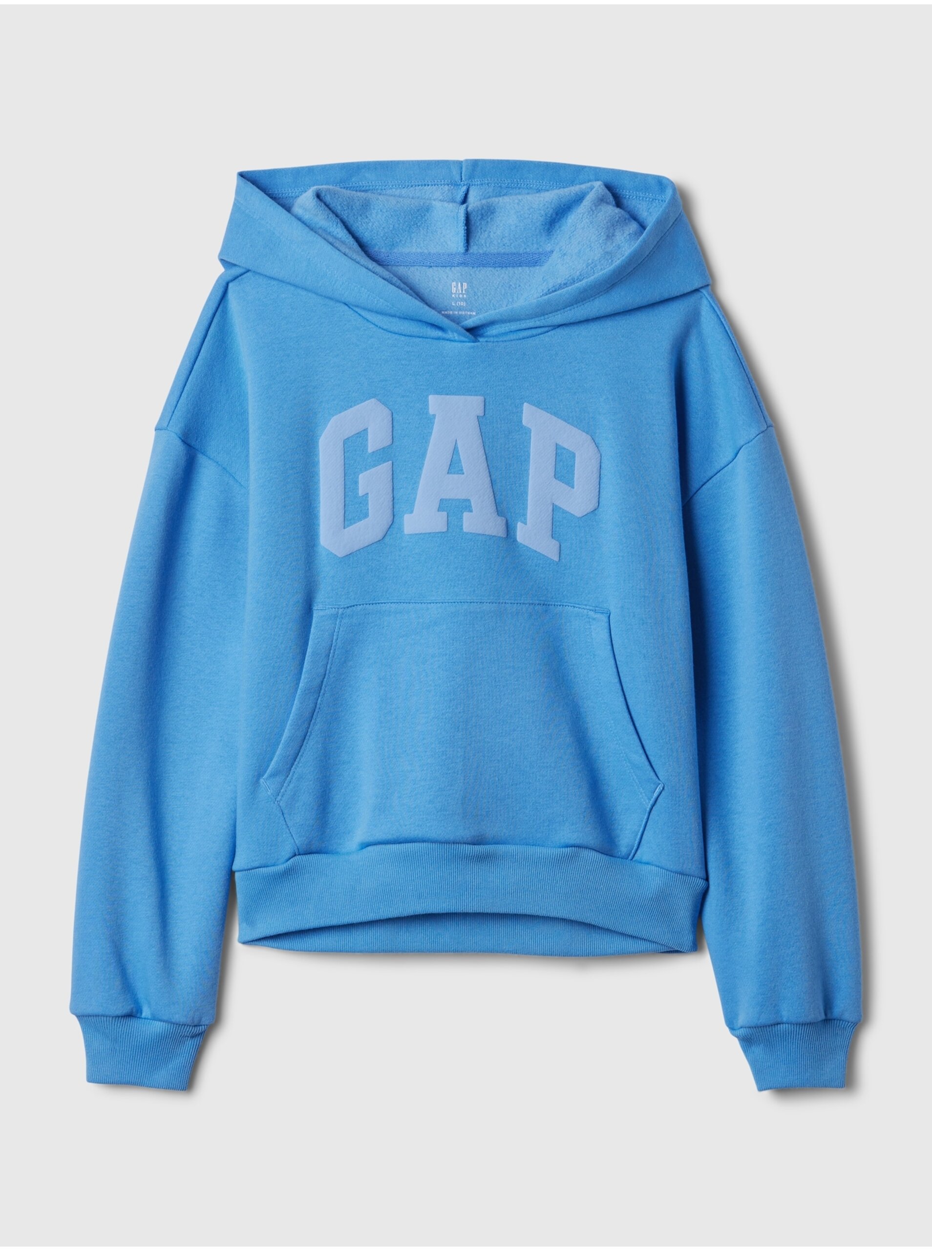 E-shop Modrá dievčenská mikina GAP