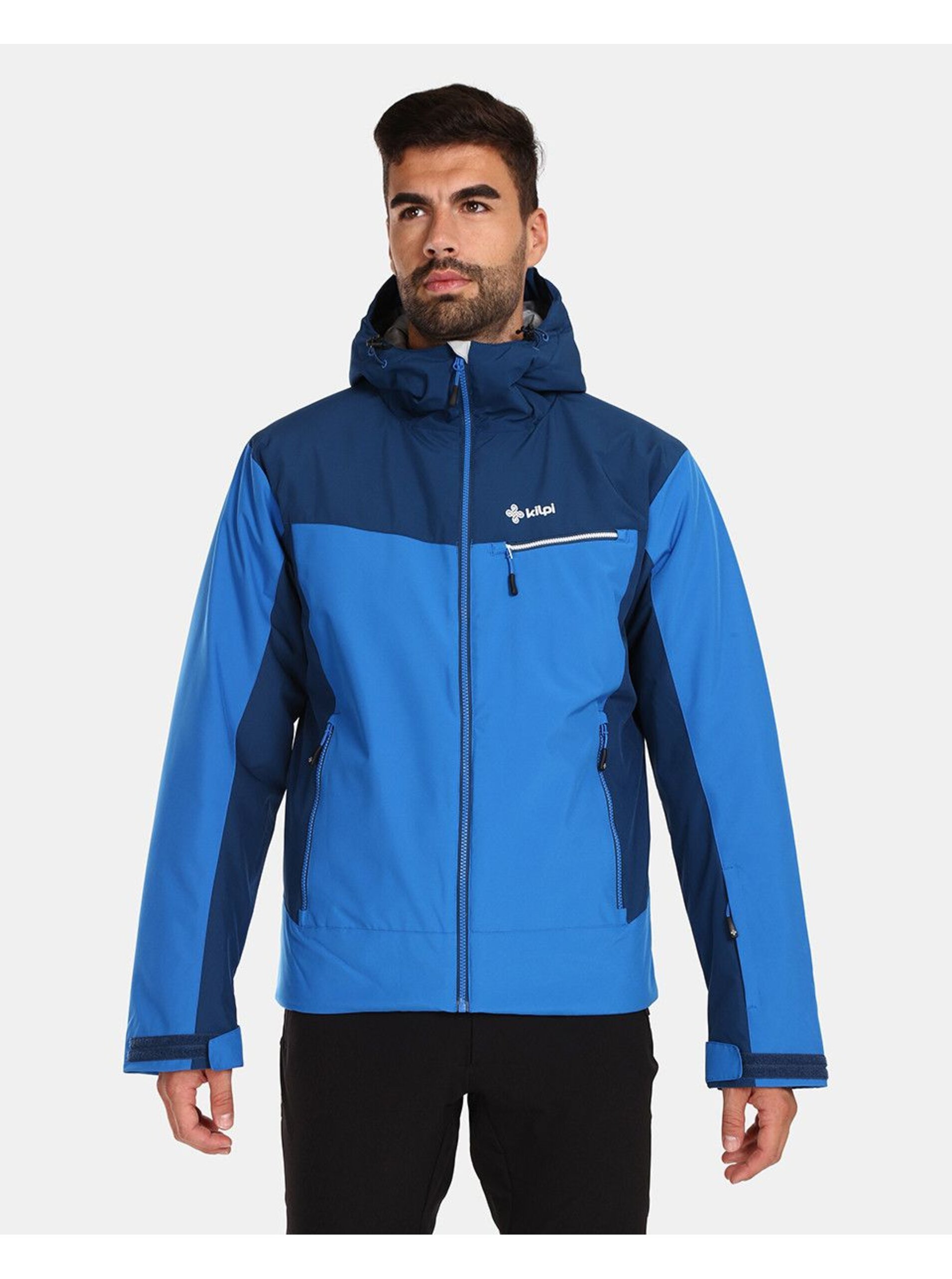 Levně Modrá pánská lyžařská bunda KILPI FLIP-M
