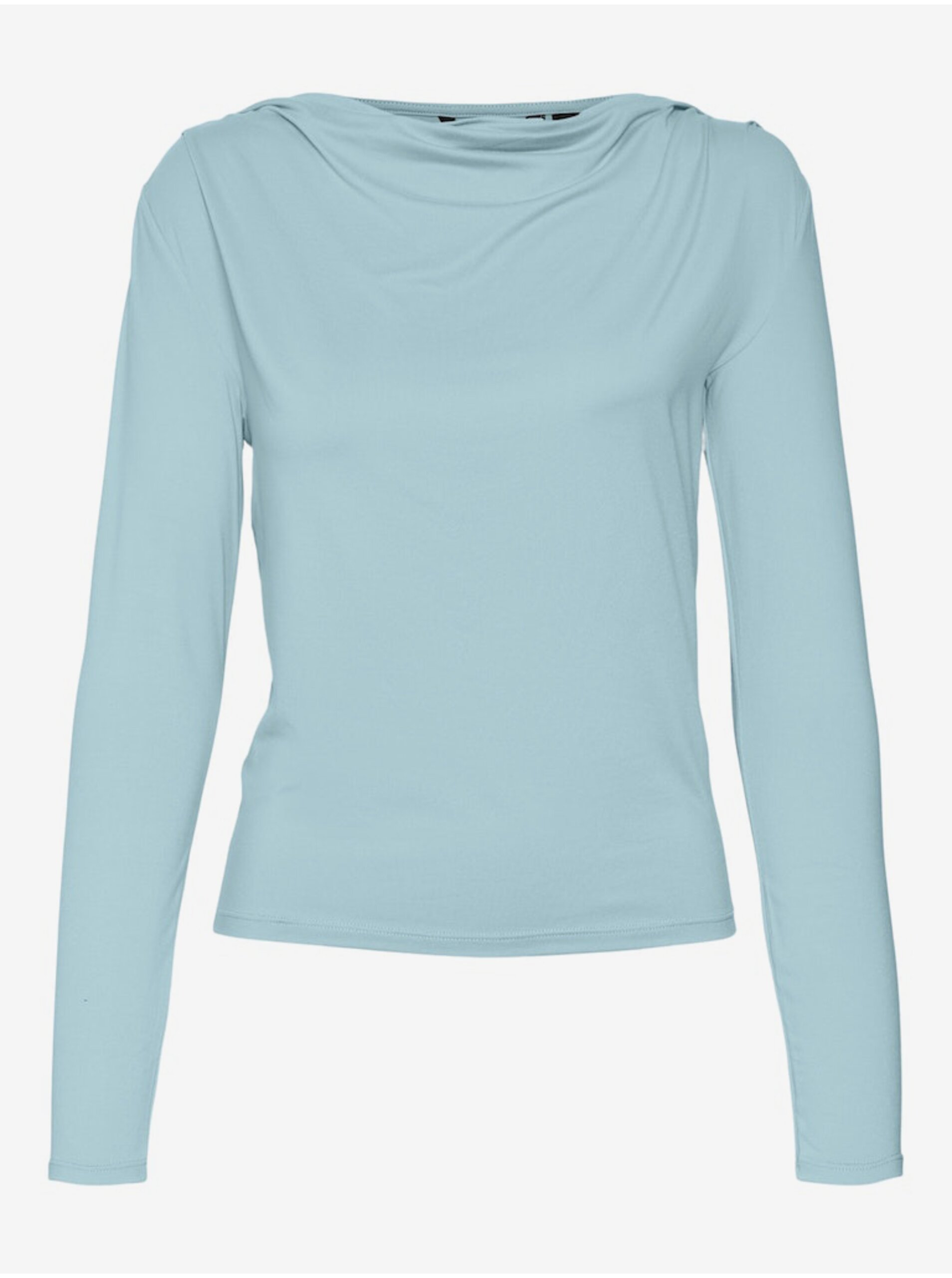 E-shop Svetlomodré dámske tričko Vero Moda Carol