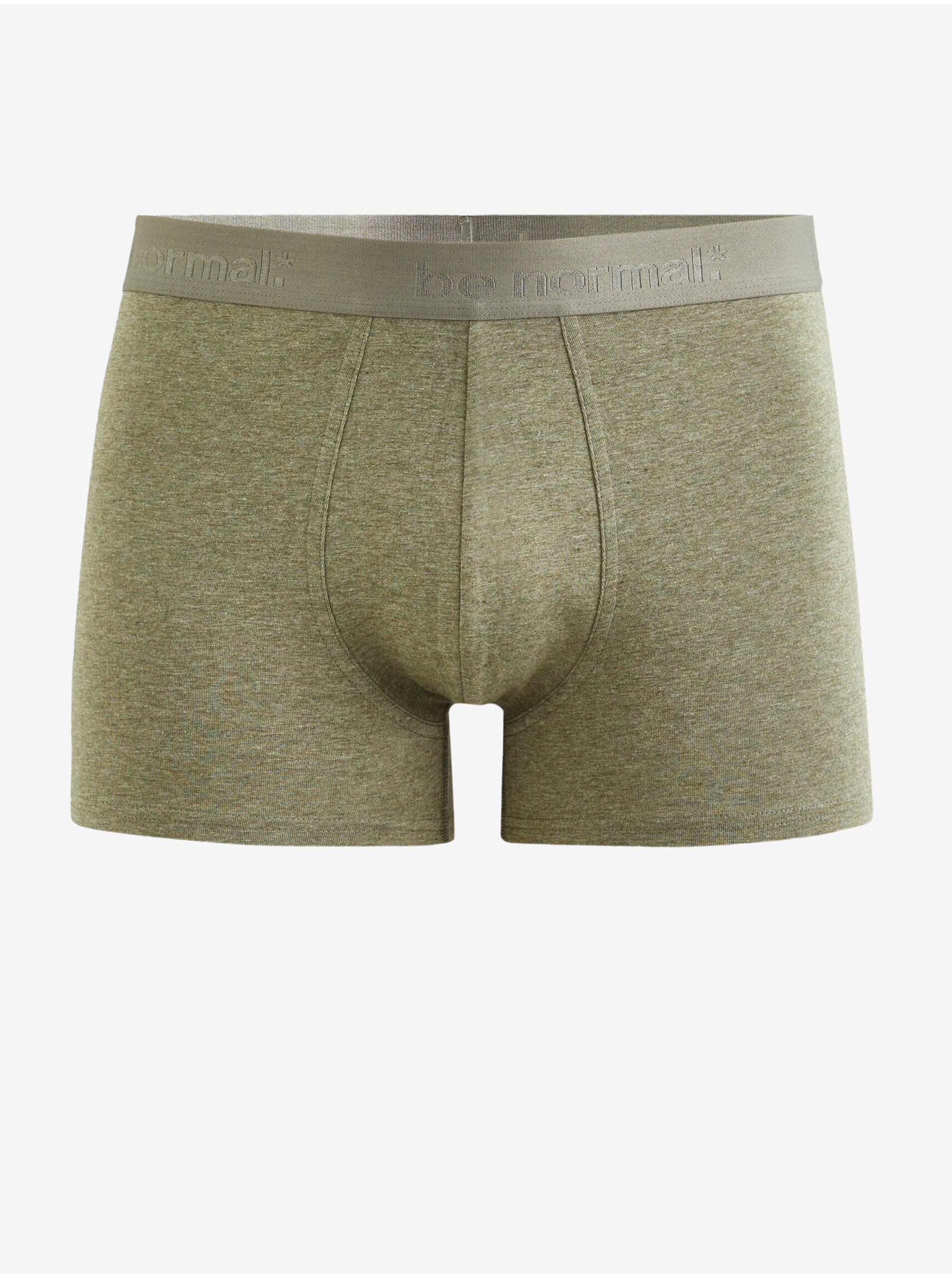 E-shop Khaki pánské boxerky Celio Binormal