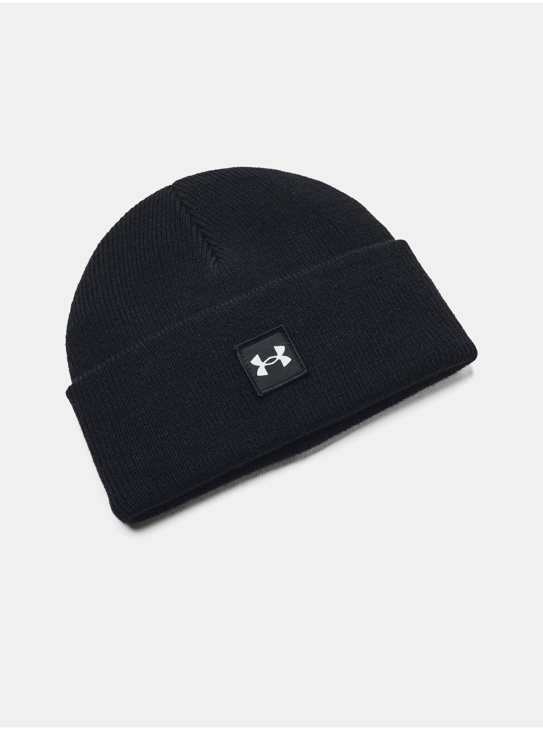 Levně Černá čepice Under Armour UA Halftime Shallow Cuff