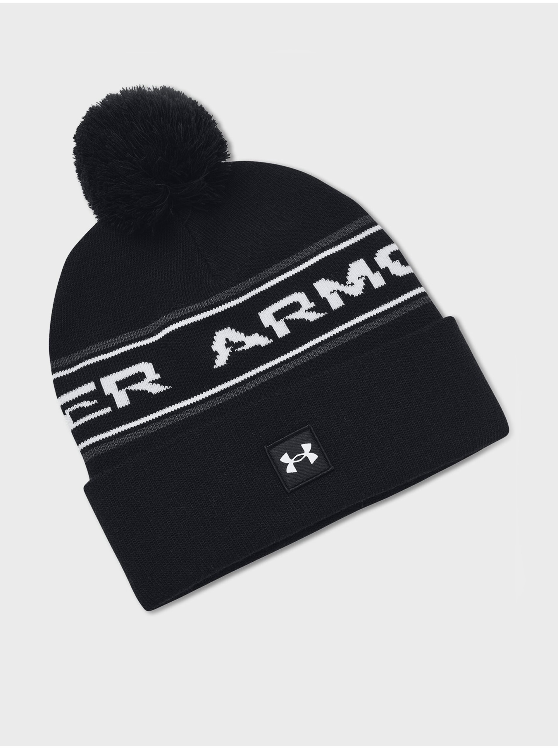 Levně Černá čepice Under Armour UA Men's Halftime Pom Beanie