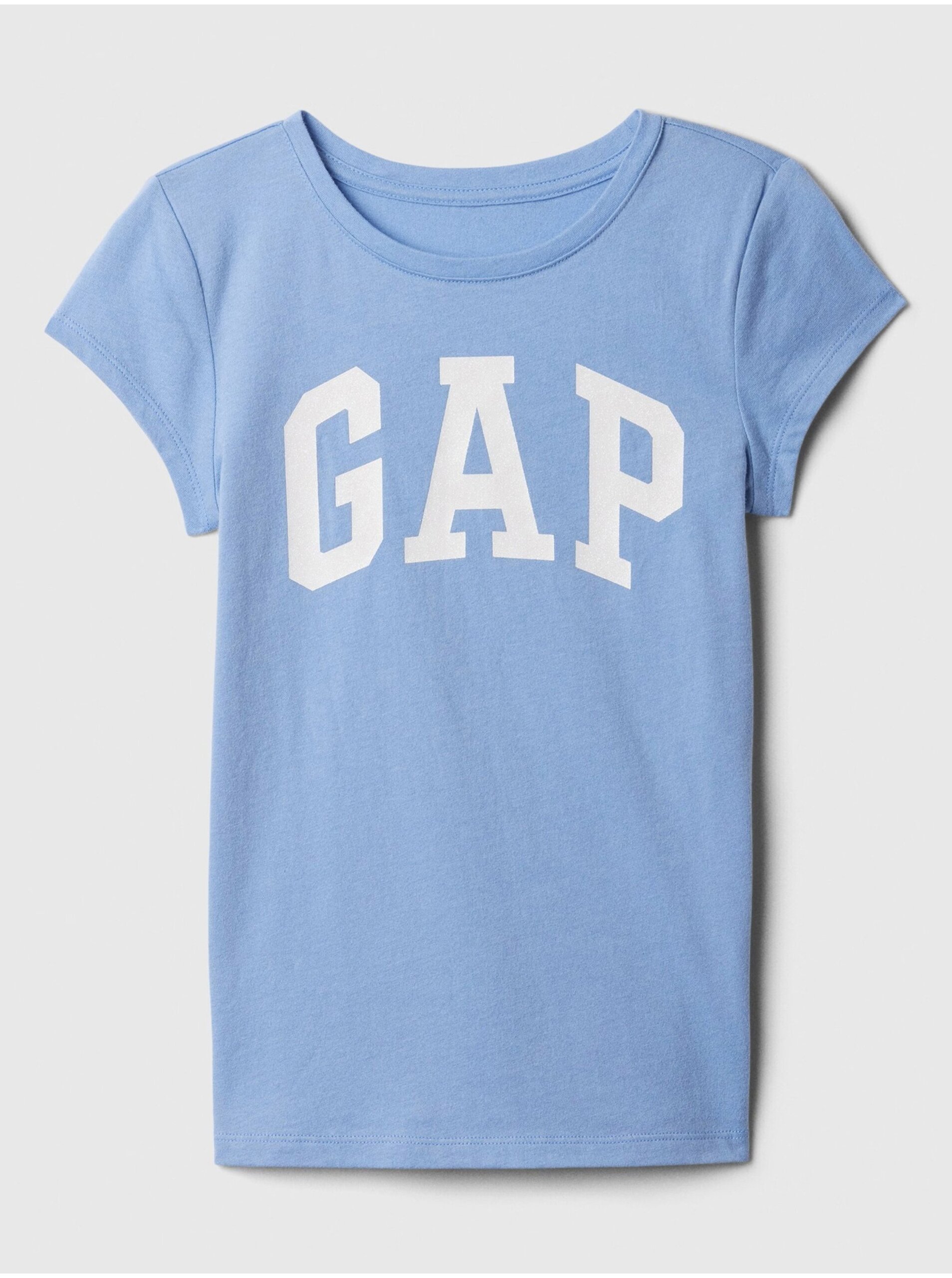 Levně Světle modré holčičí tričko GAP
