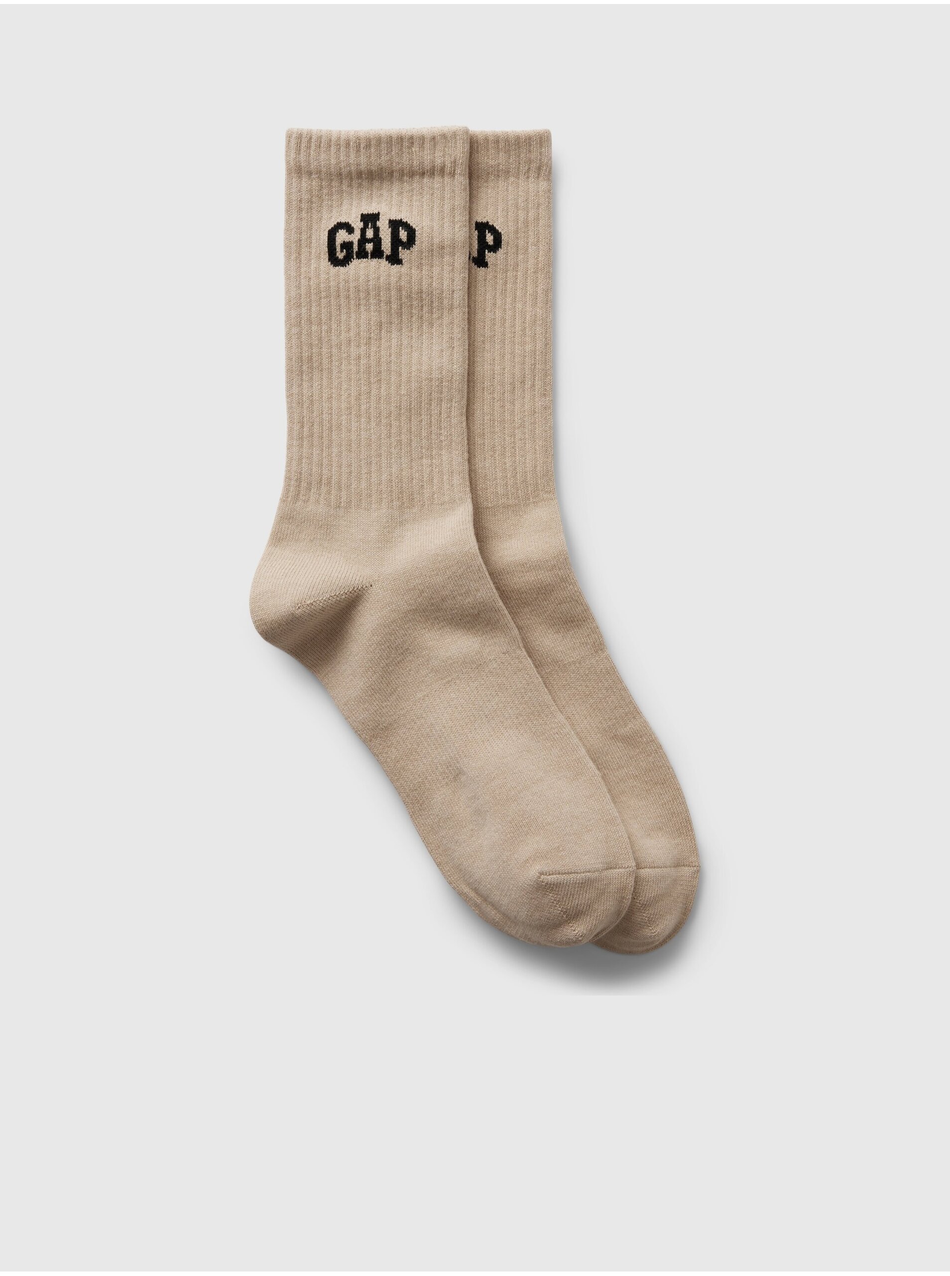 Levně Béžové pánské ponožky GAP