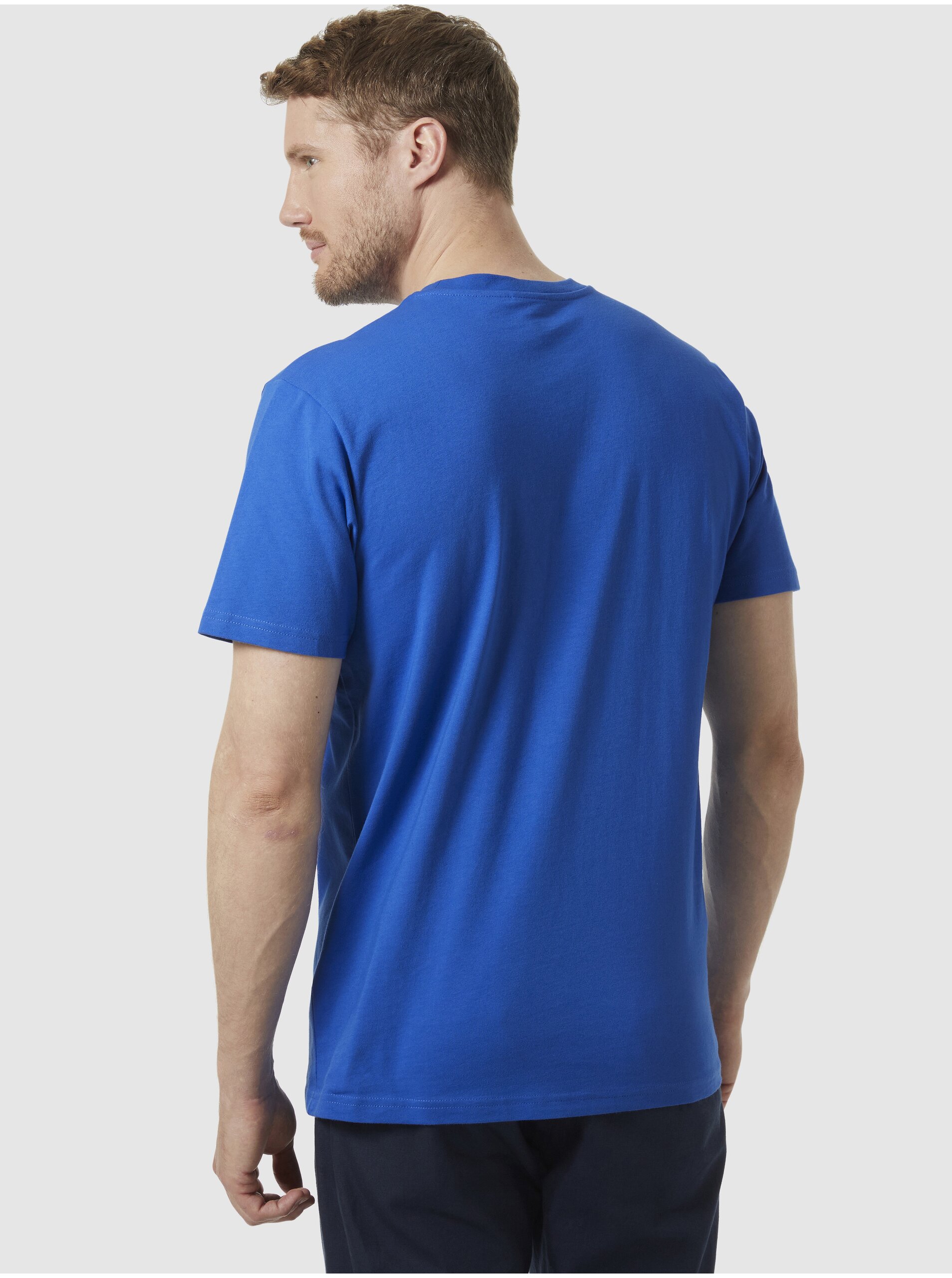 Modré pánské tričko HELLY HANSEN HH Box T-Shirt