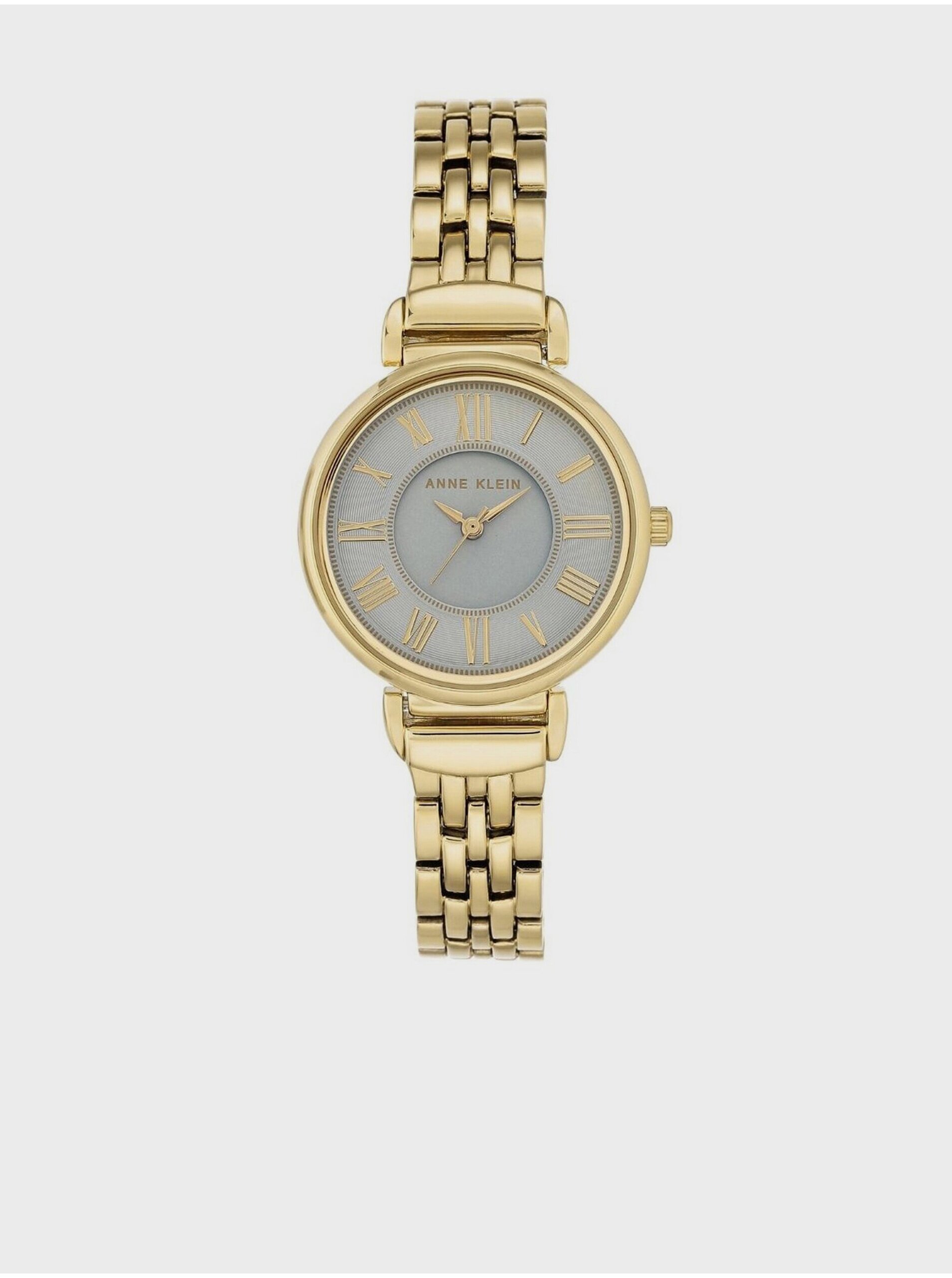 Levně Dámské hodinky ve zlaté barvě Anne Klein