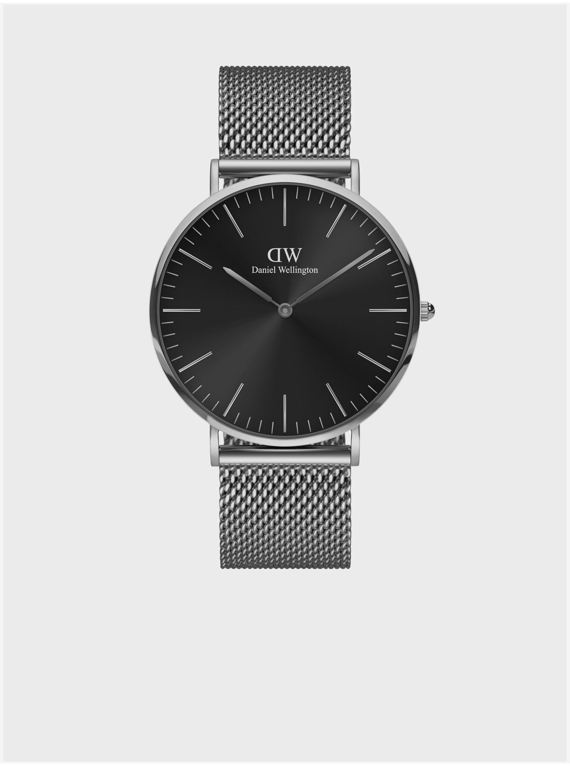 E-shop Pánské hodinky ve stříbrné barvě Daniel Wellington Classic