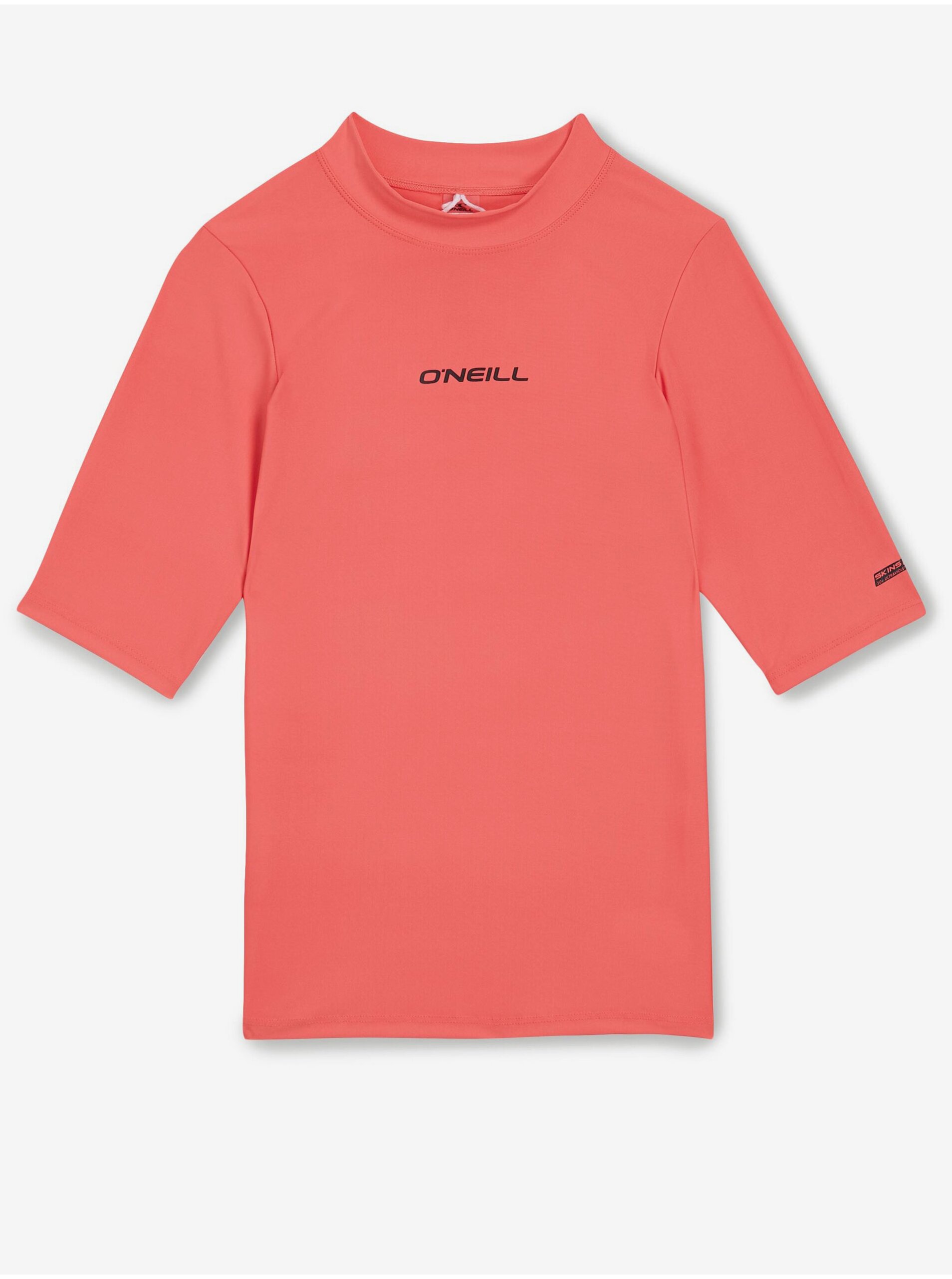 Levně Oranžové holčičí plavecké tričko O'Neill Essentials