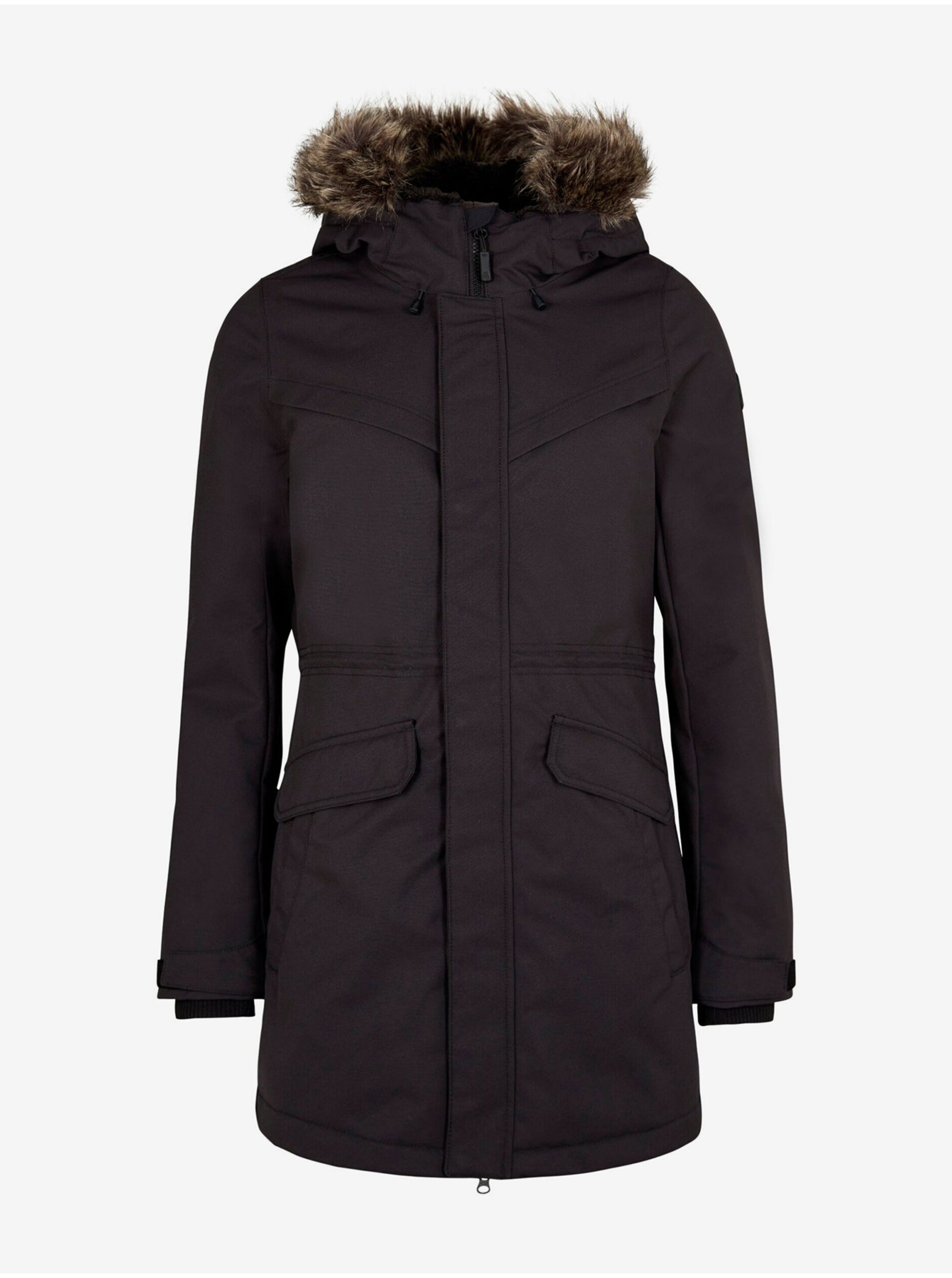 E-shop Čierna dámska zimná bunda O'Neill Traveler Series Journey