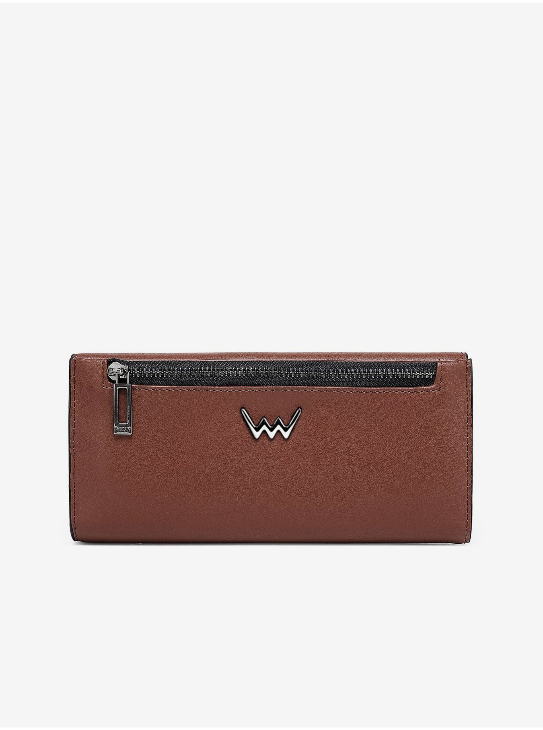 E-shop Hnedá dámska kožená peňaženka VUCH Folly