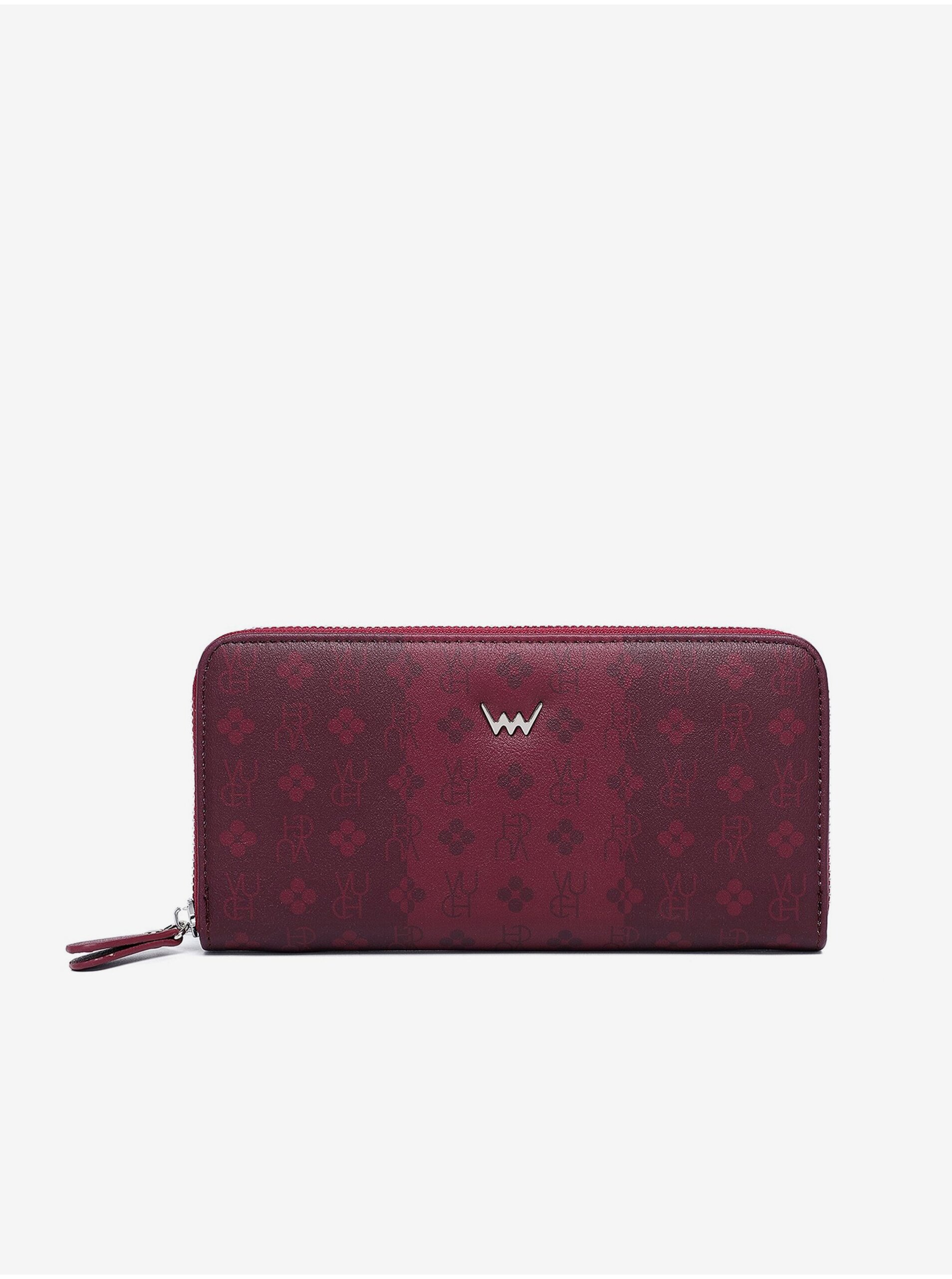 E-shop Vínová dámska vzorovaná peňaženka VUCH Marva Wine