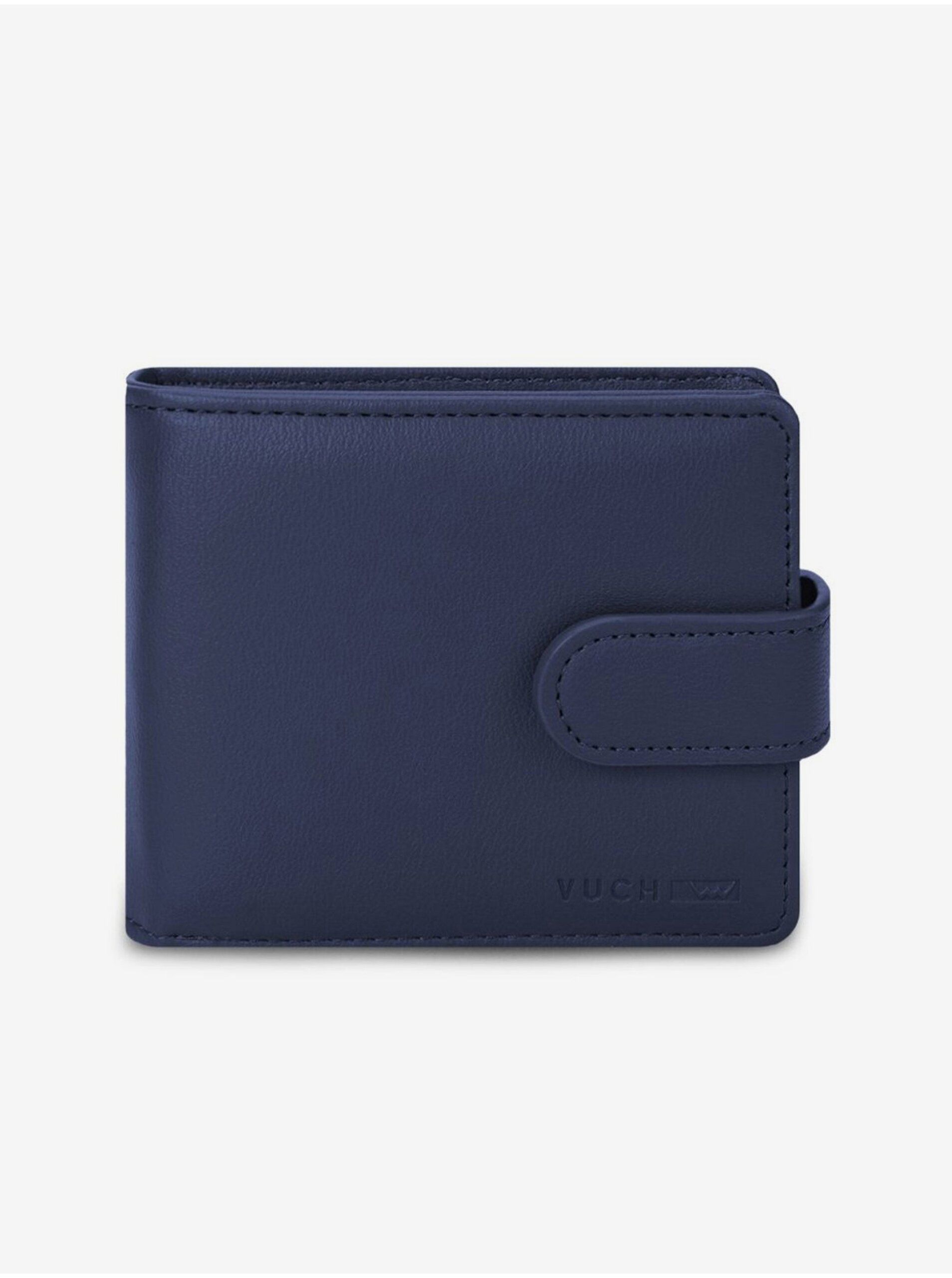Levně Tmavě modrá pánská peněženka VUCH Aris Blue
