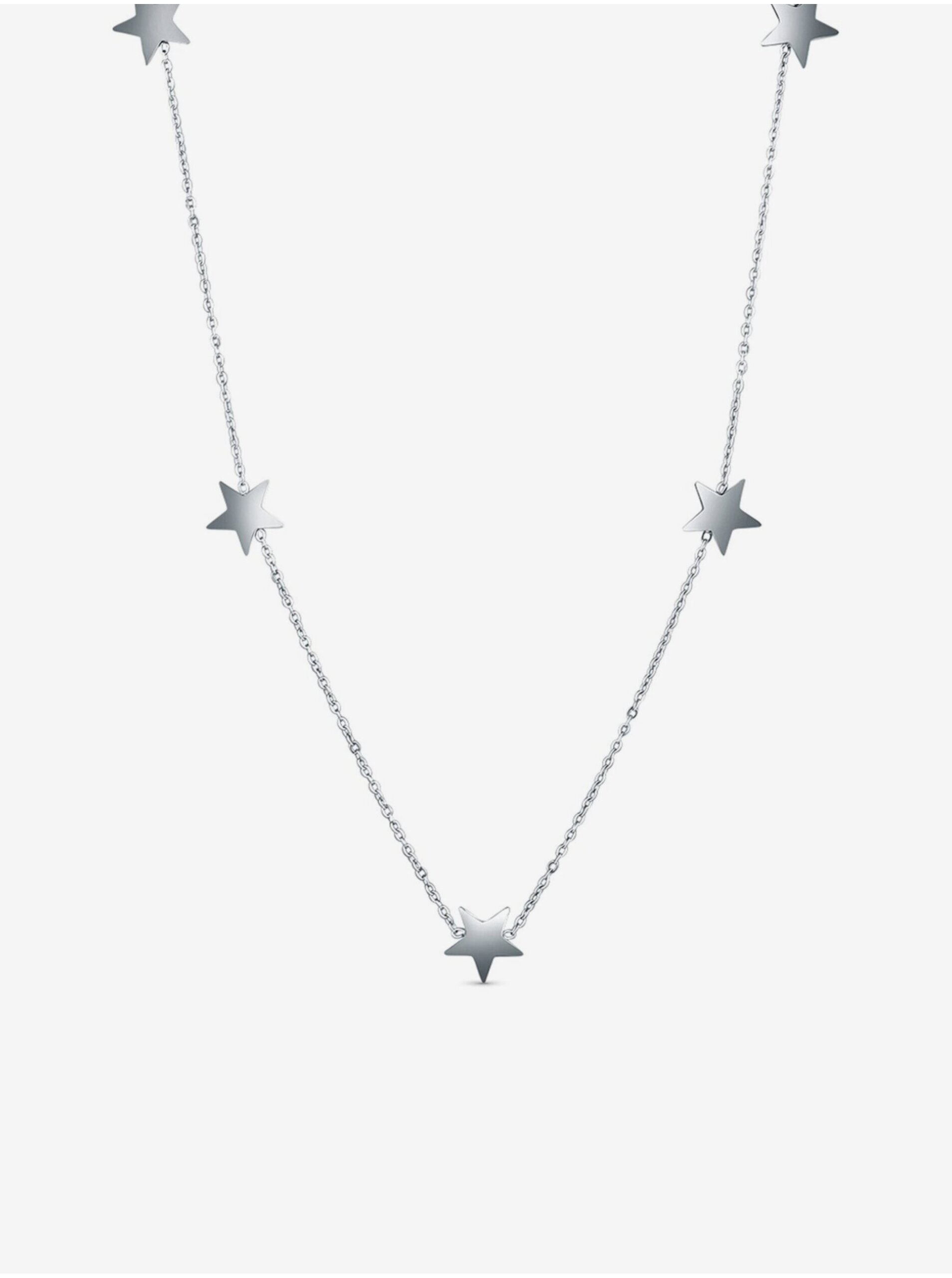 E-shop Dámsky náhrdelník v striebornej farbe VUCH Cunia Silver
