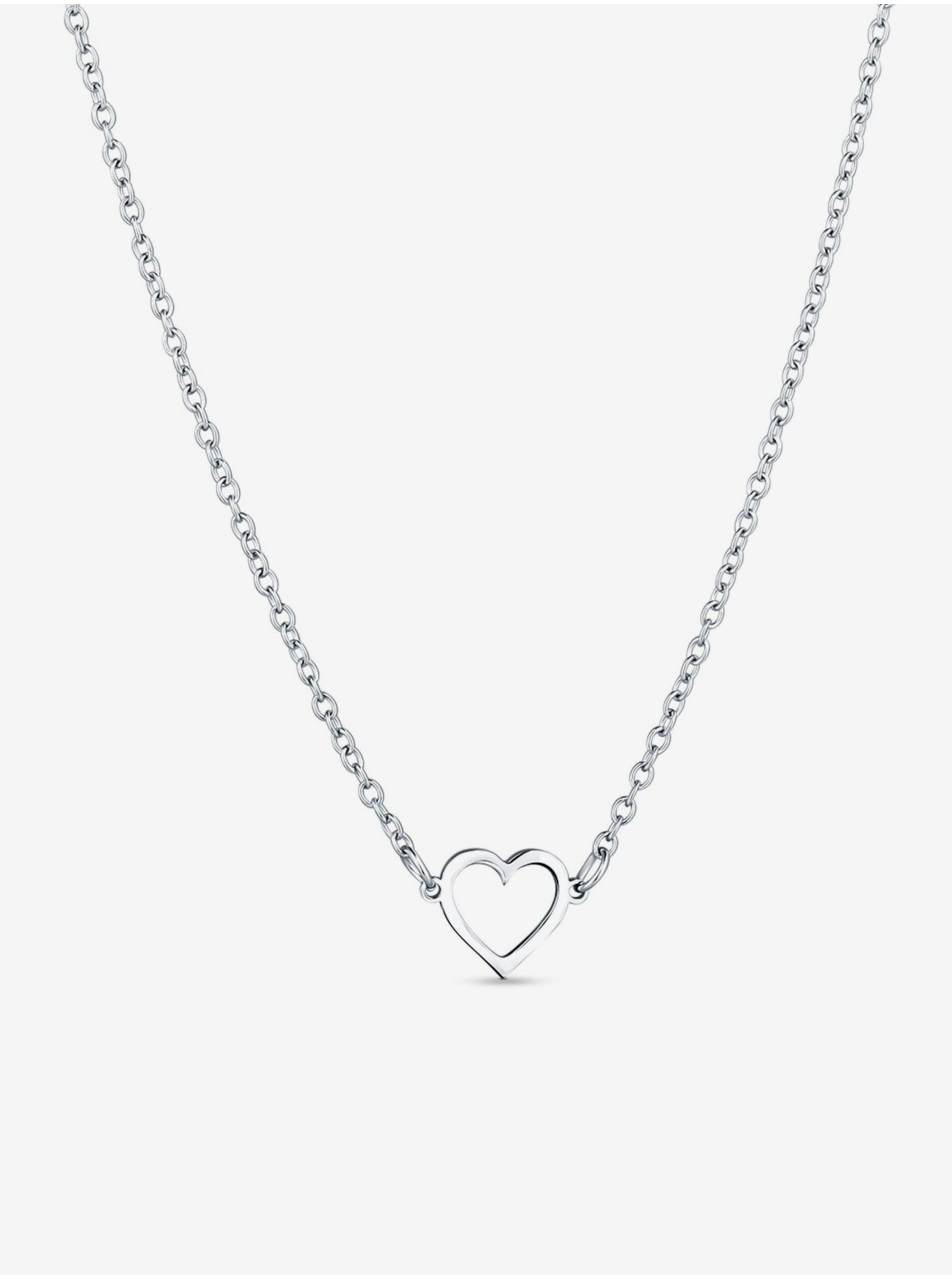 E-shop Dámsky náhrdelník v striebornej farbe VUCH Vrisan Silver