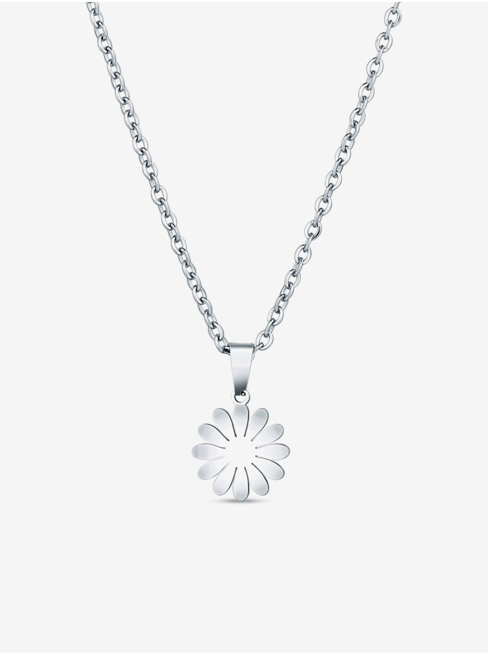E-shop Dámský náhrdelník ve stříbrné barvě VUCH Riterra Silver