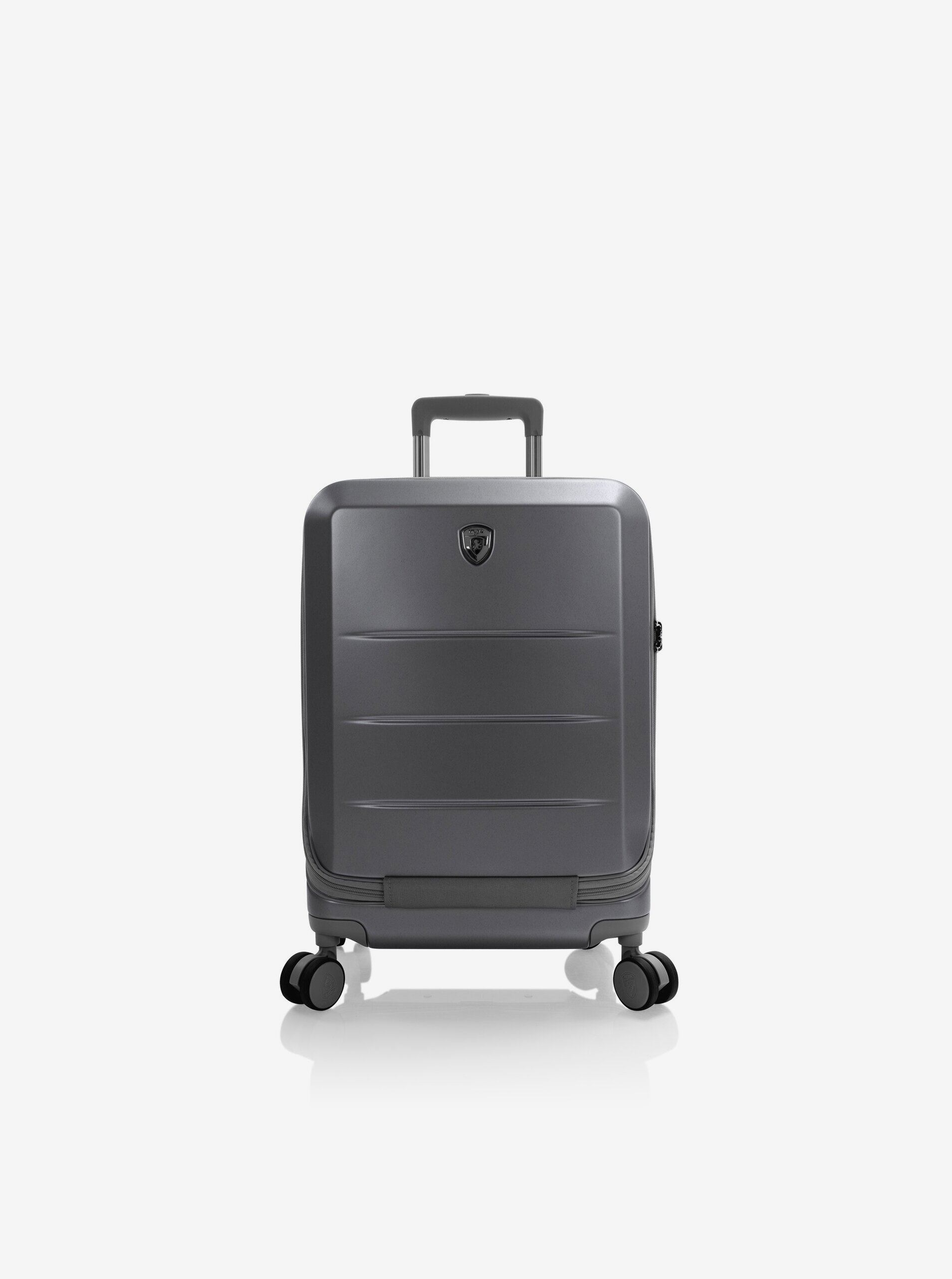 Levně Tmavě šedý cestovní kufr Heys EZ Fashion S Charcoal