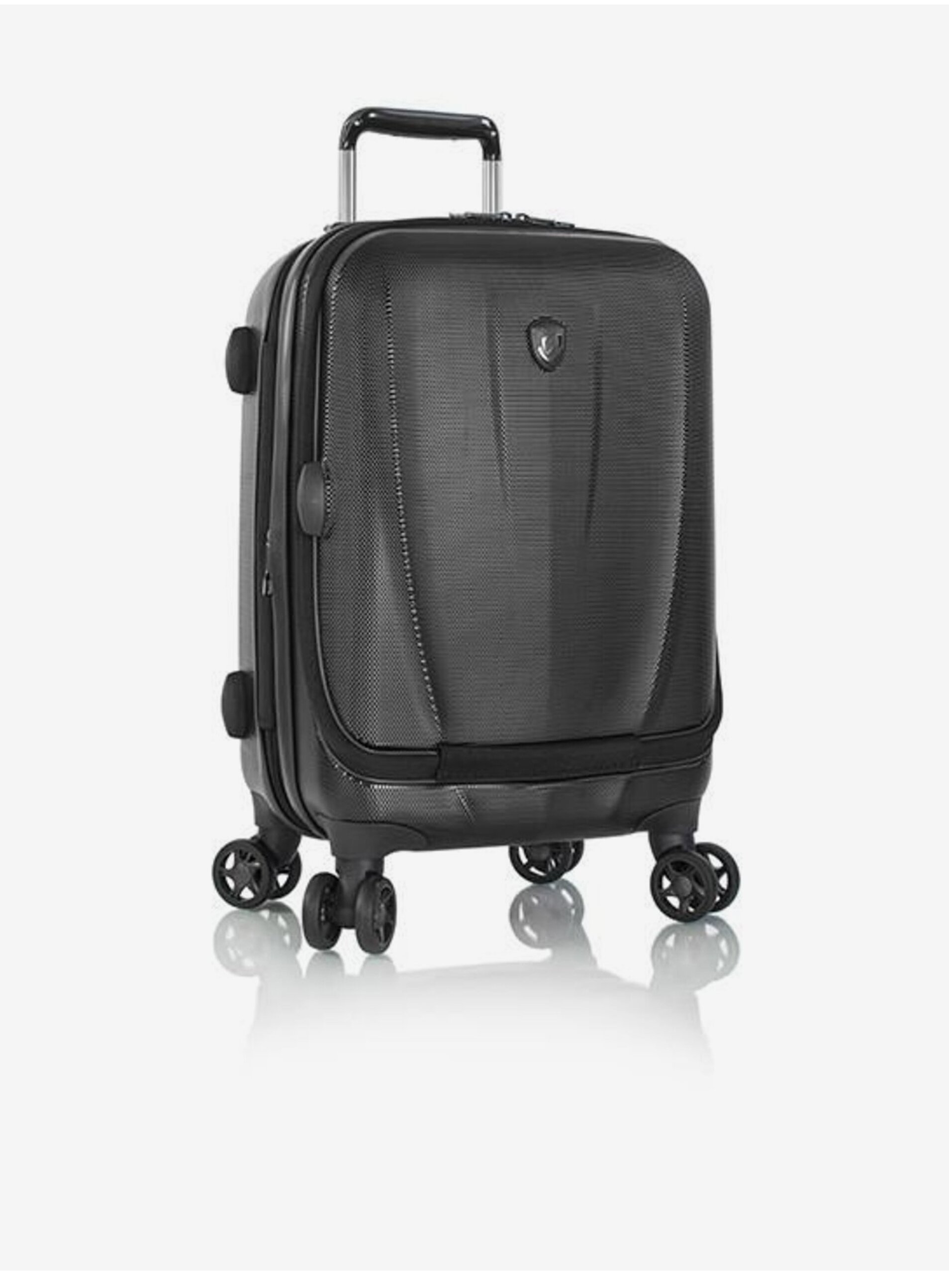 Levně Černý cestovní kufr Heys Vantage Smart Luggage S
