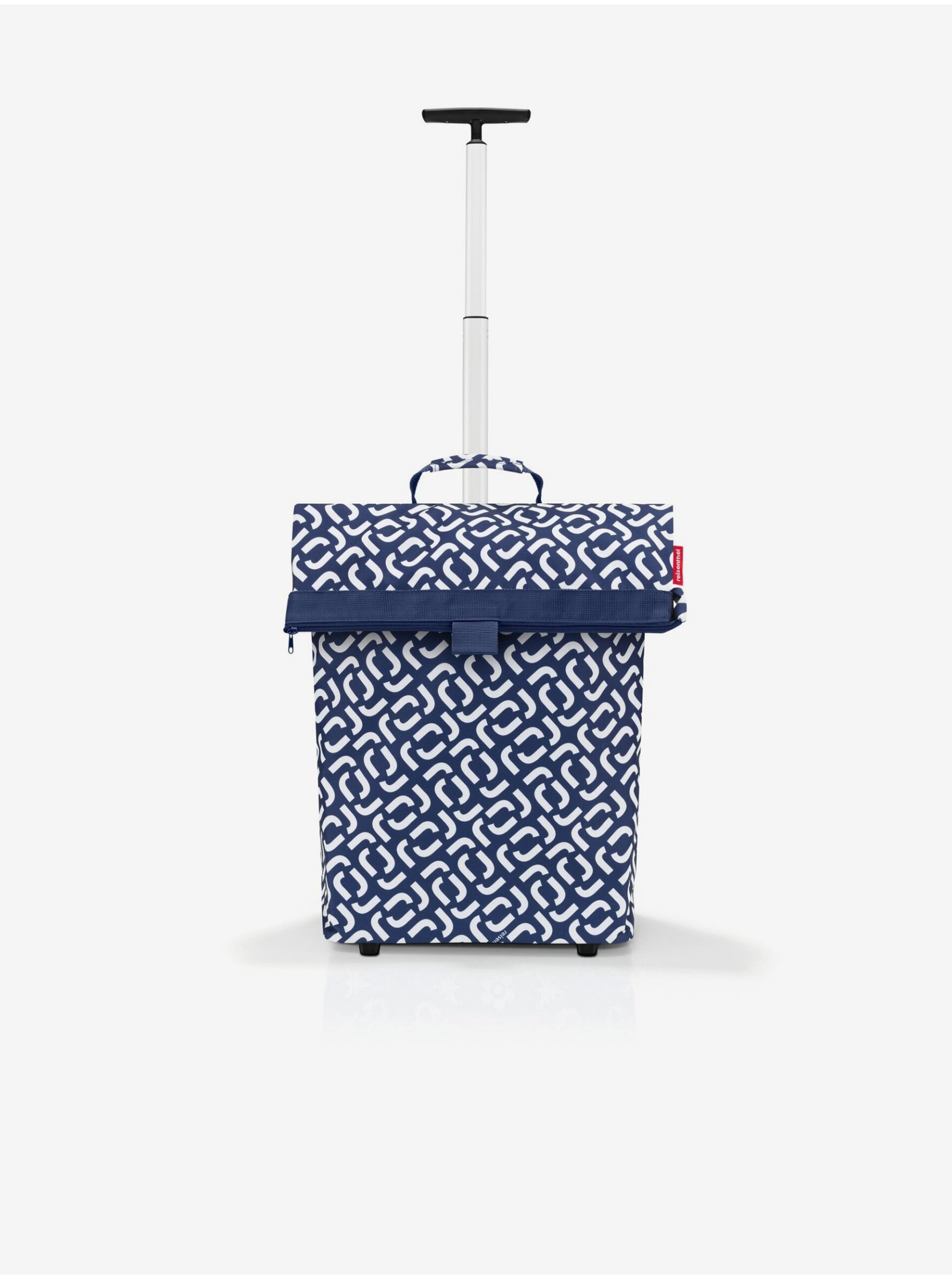 Levně Tmavě modrá nákupní taška na kolečkách Reisenthel Trolley M