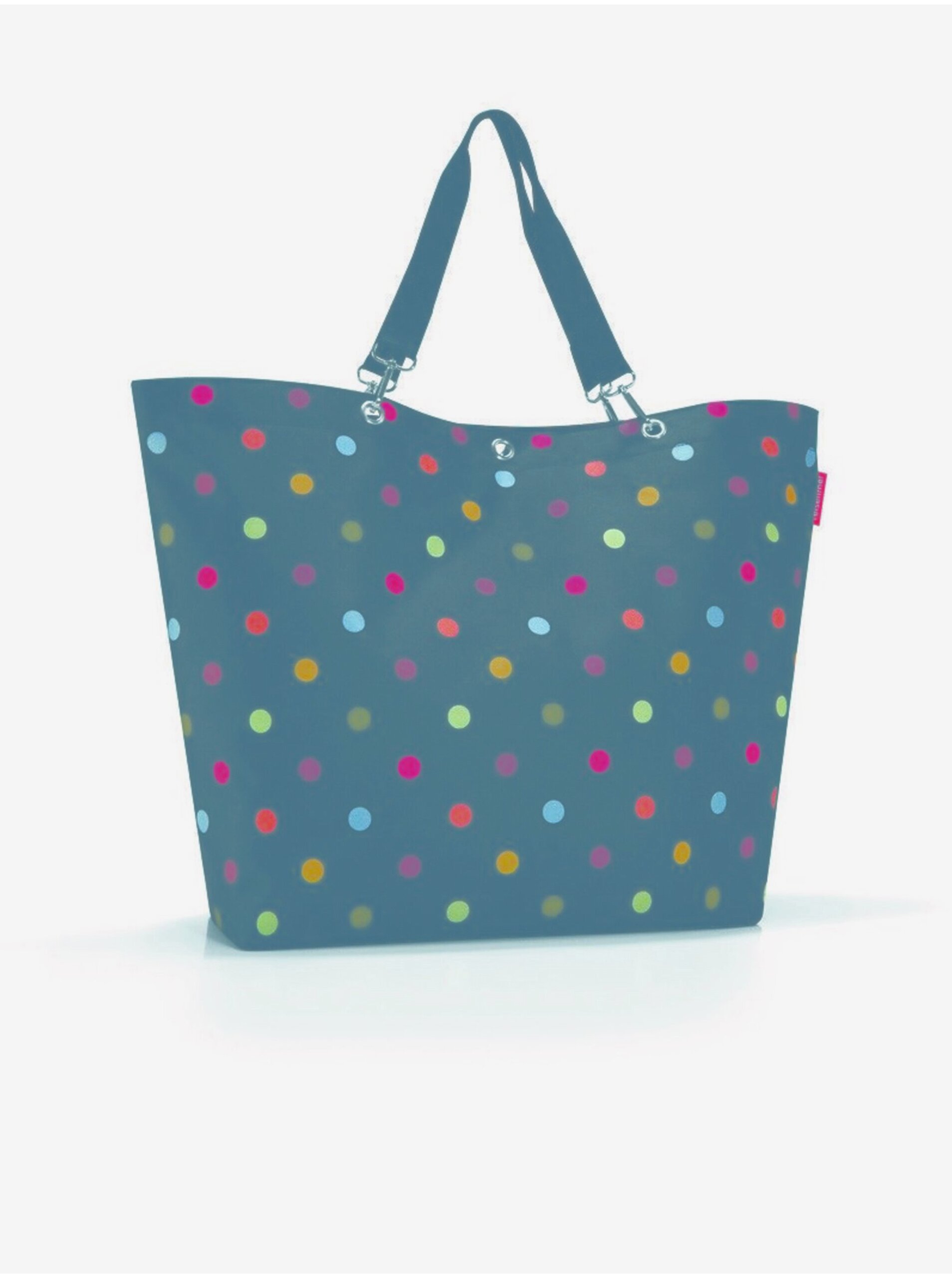 Zelená dámská puntíkovaná velká shopper taška Reisenthel Shopper XL