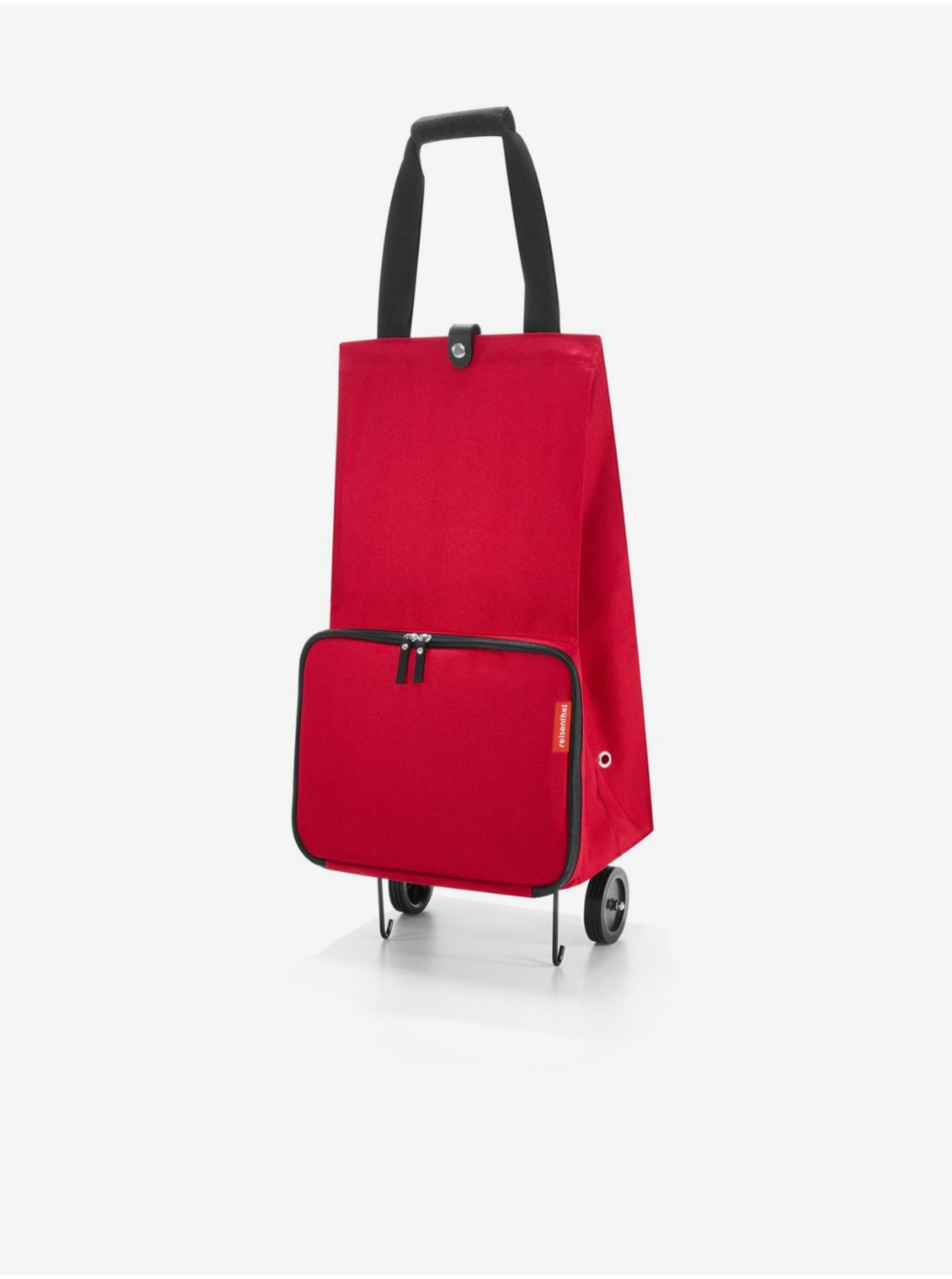 Levně Červená nákupní taška na kolečkách Reisenthel Foldabletrolley