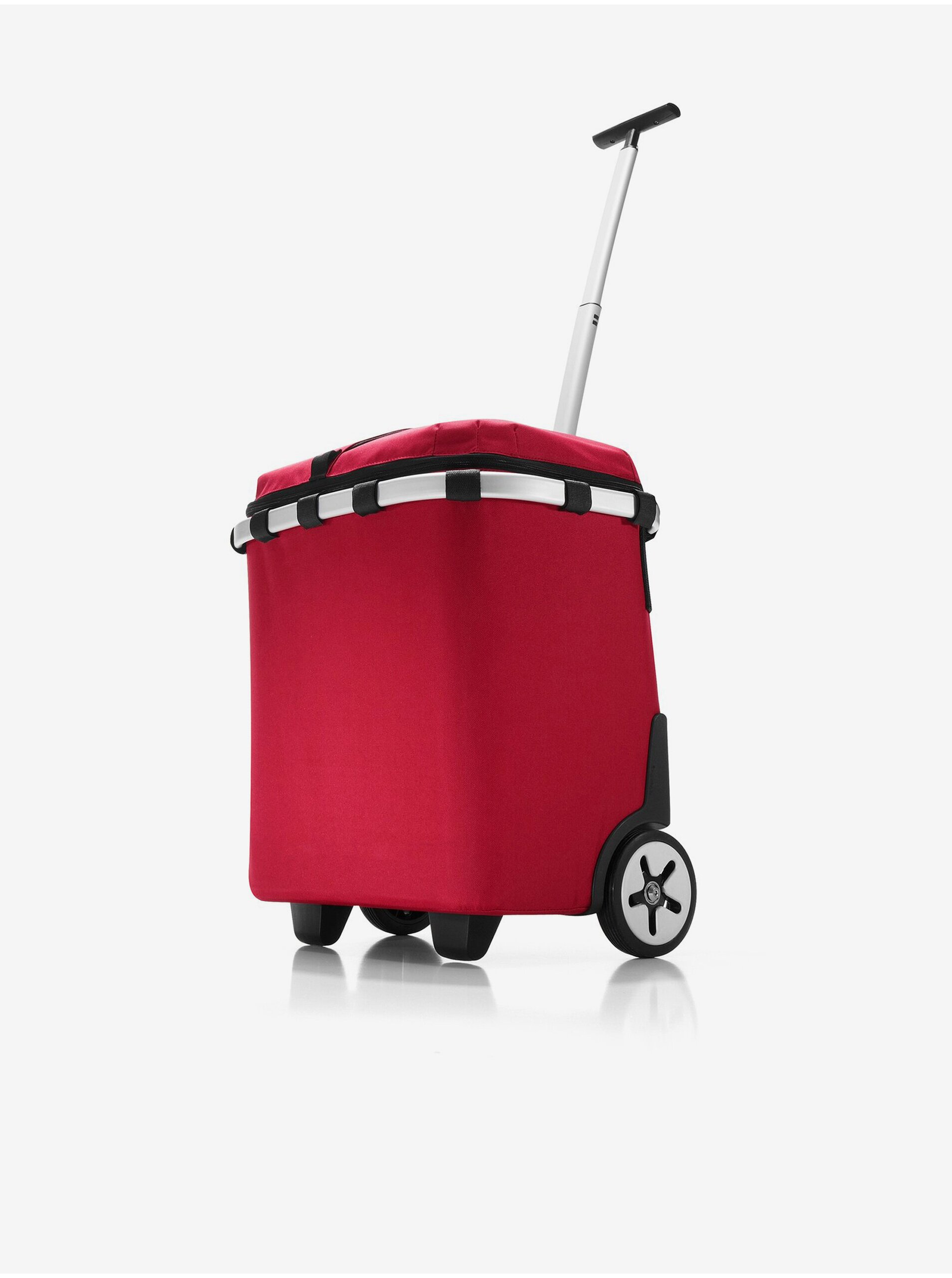 Levně Červený nákupní vozík na kolečkách Reisenthel CarryCruiser Iso